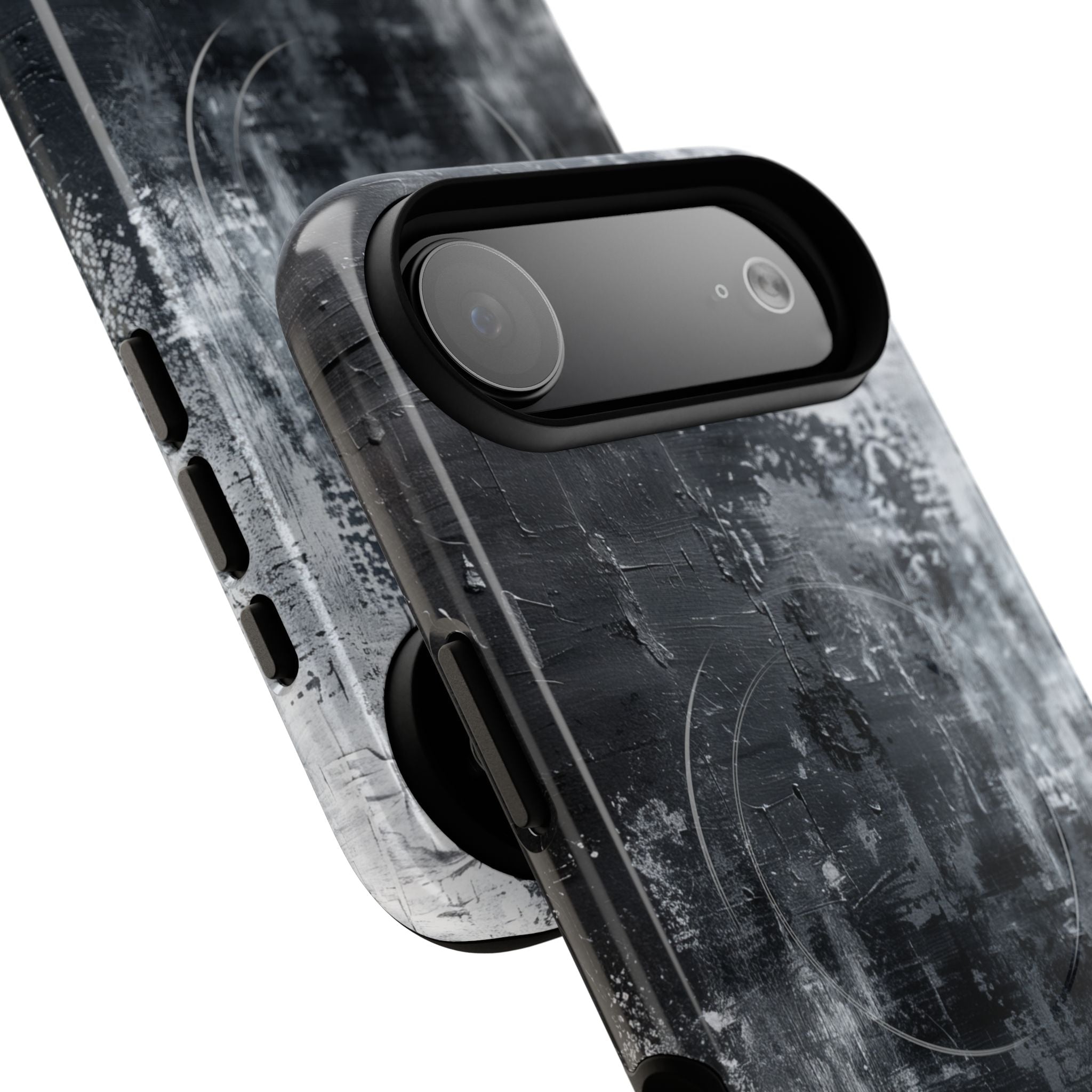 Textured Blackscape iPhone 17 Air Case - Tough+