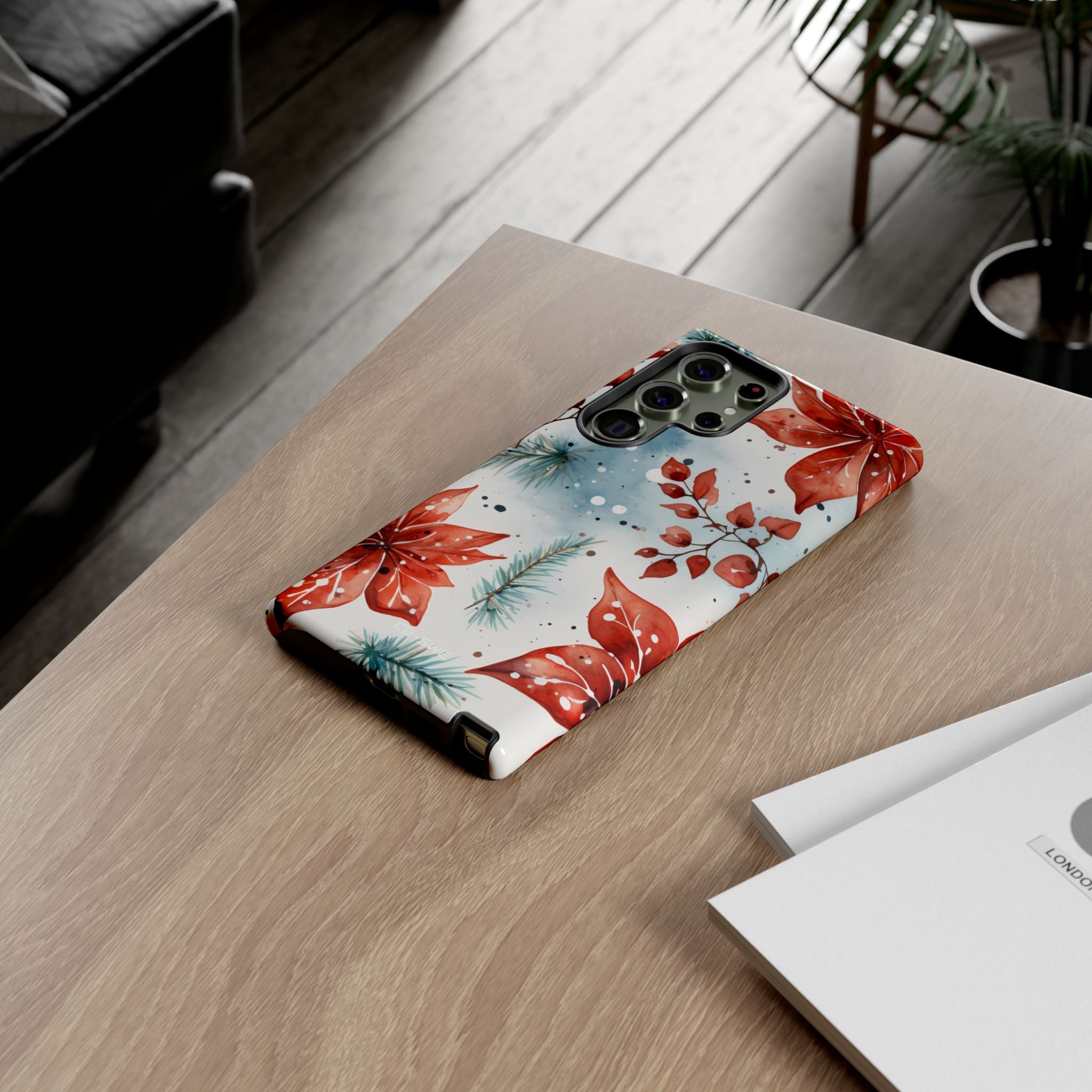 Poinsettias Bloom Bright - Samsung Case