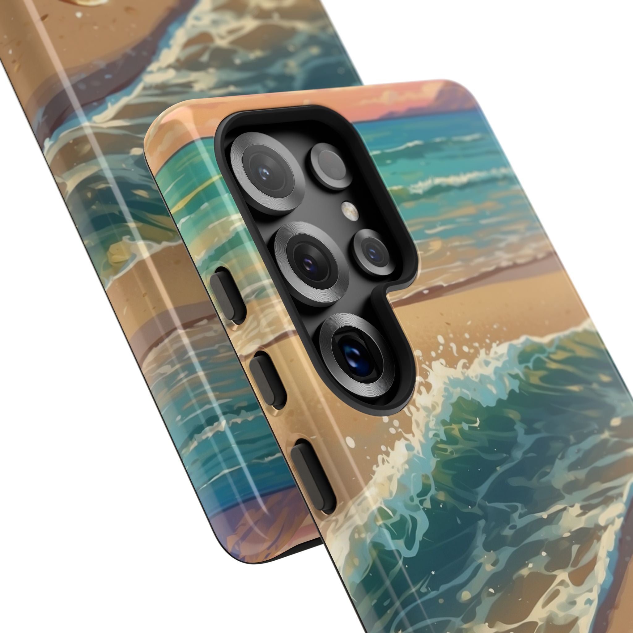 Seashells Kiss Shore - Samsung Case
