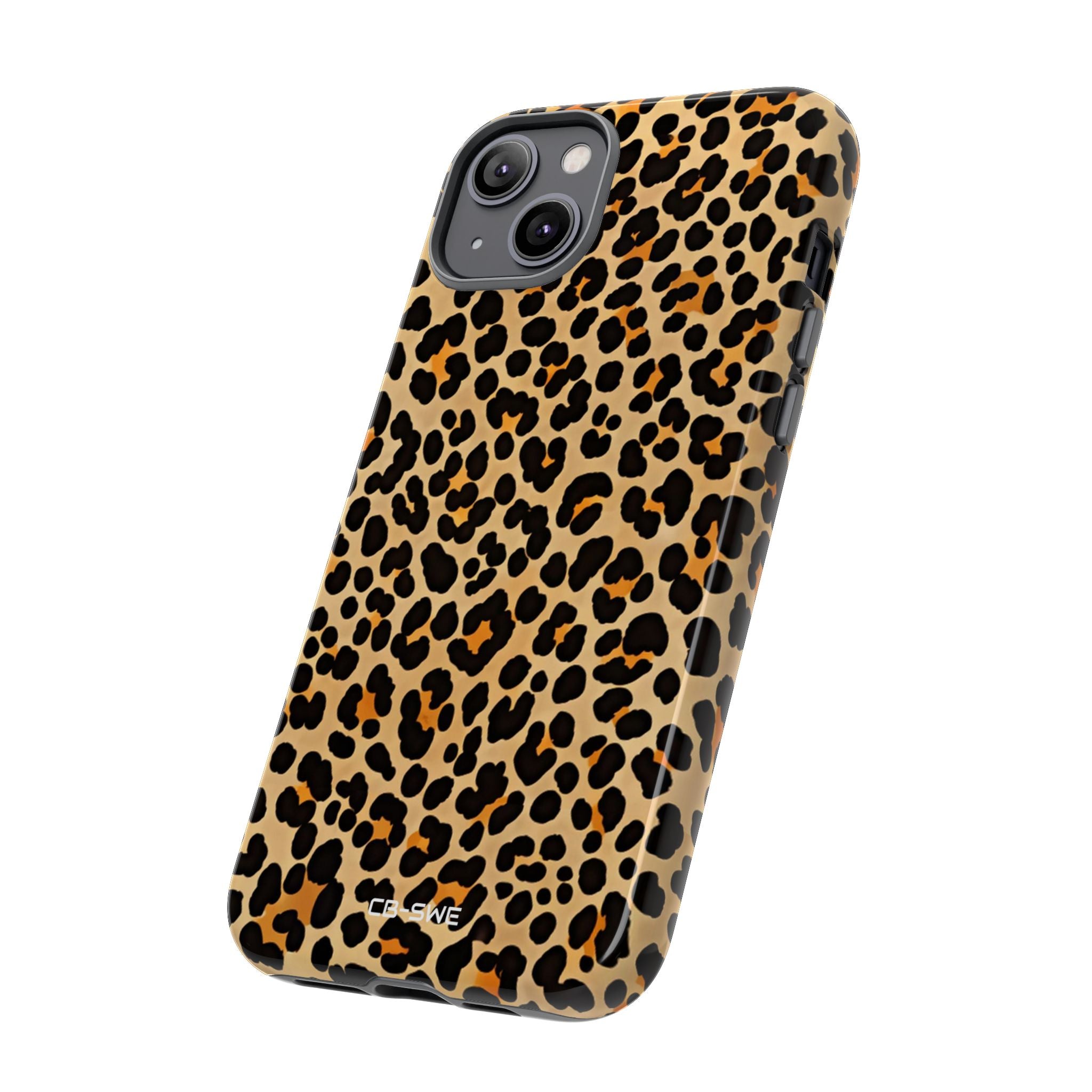 Leopard Print Elegance - iPhone Case