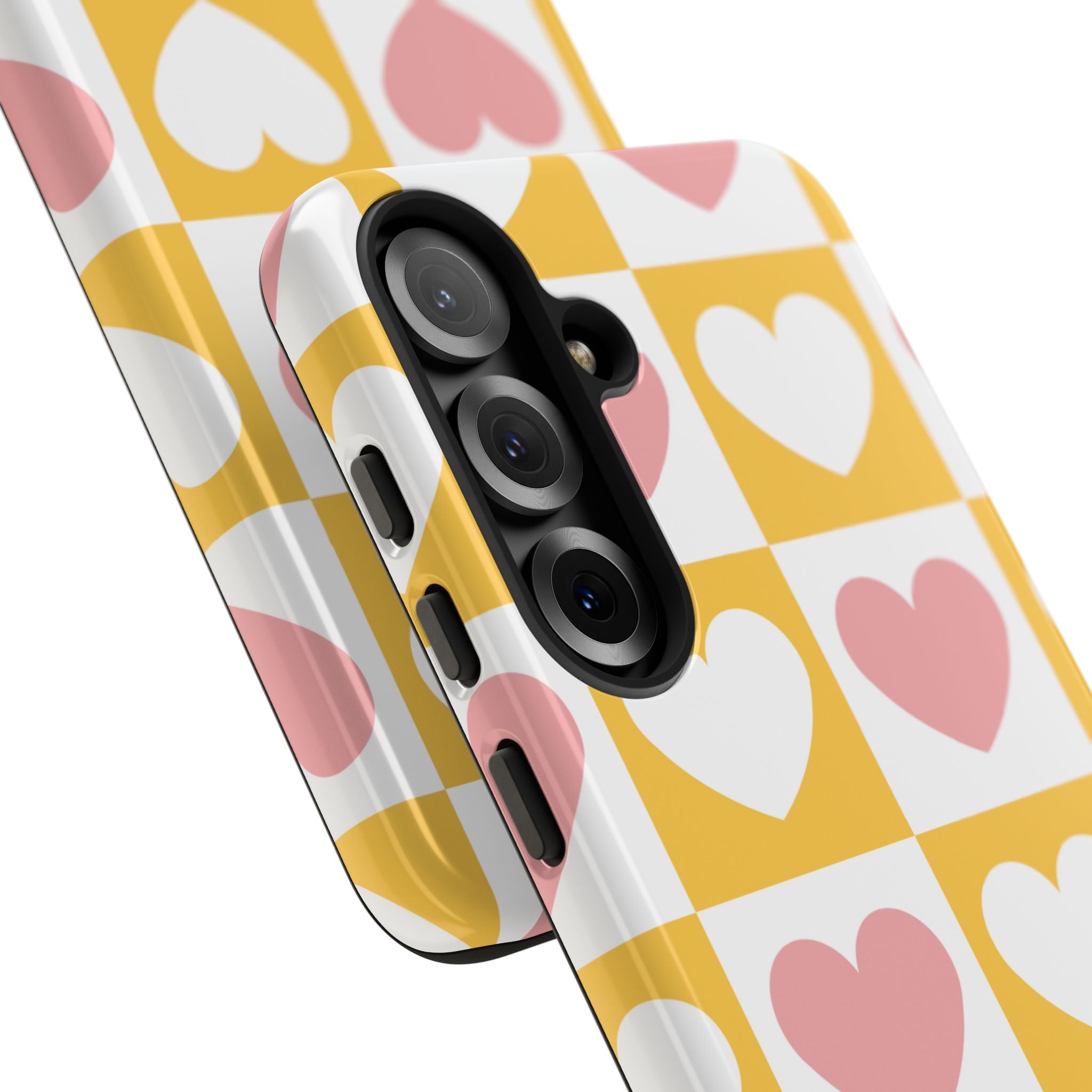 Heart Grid Harmony - Samsung Case