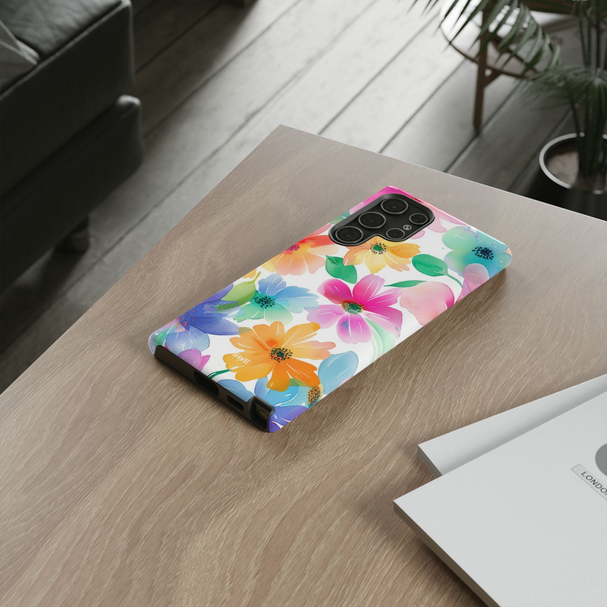 Vibrant Floral Impression - Samsung Case