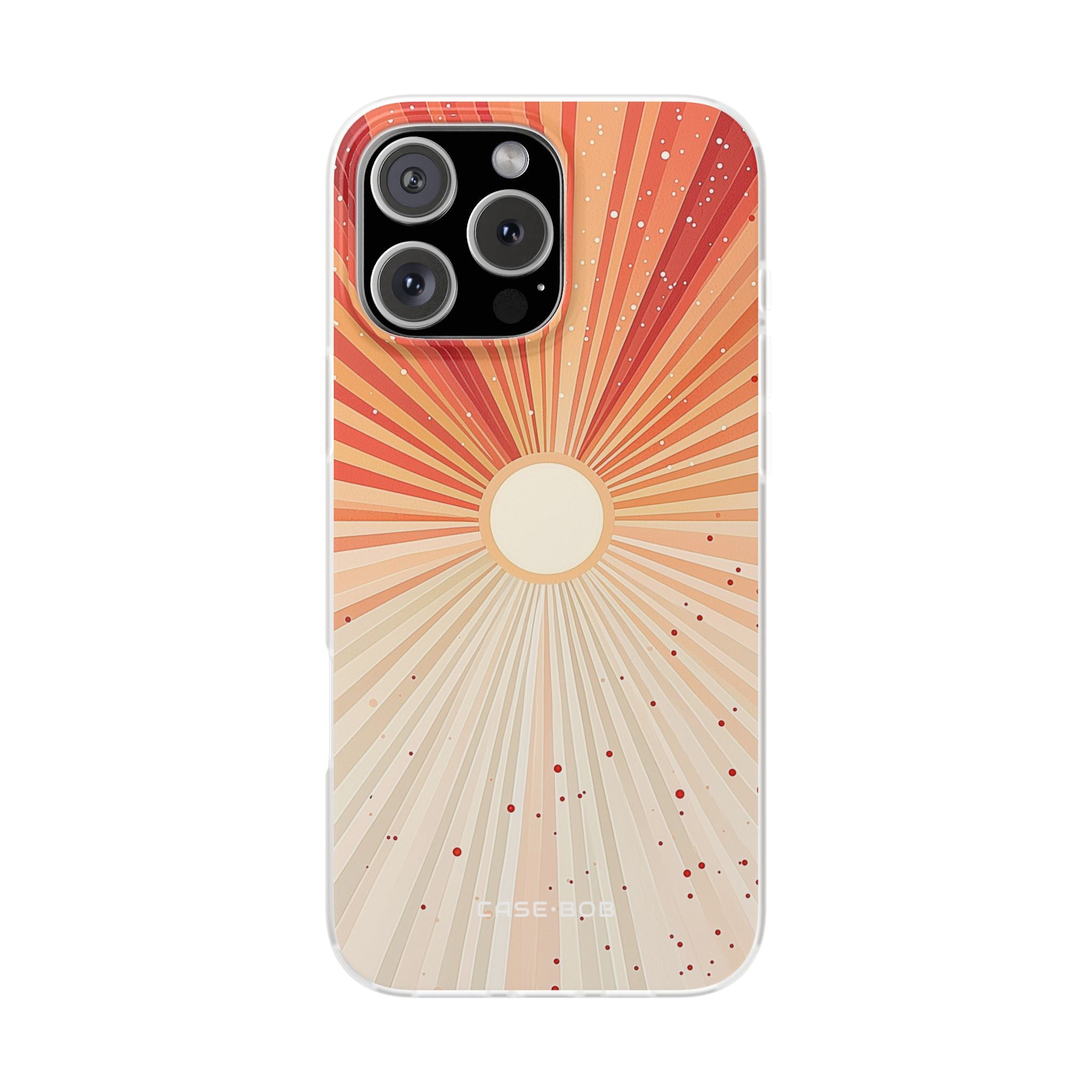 Solar Bloom iPhone 16 Pro Max Case - Soft