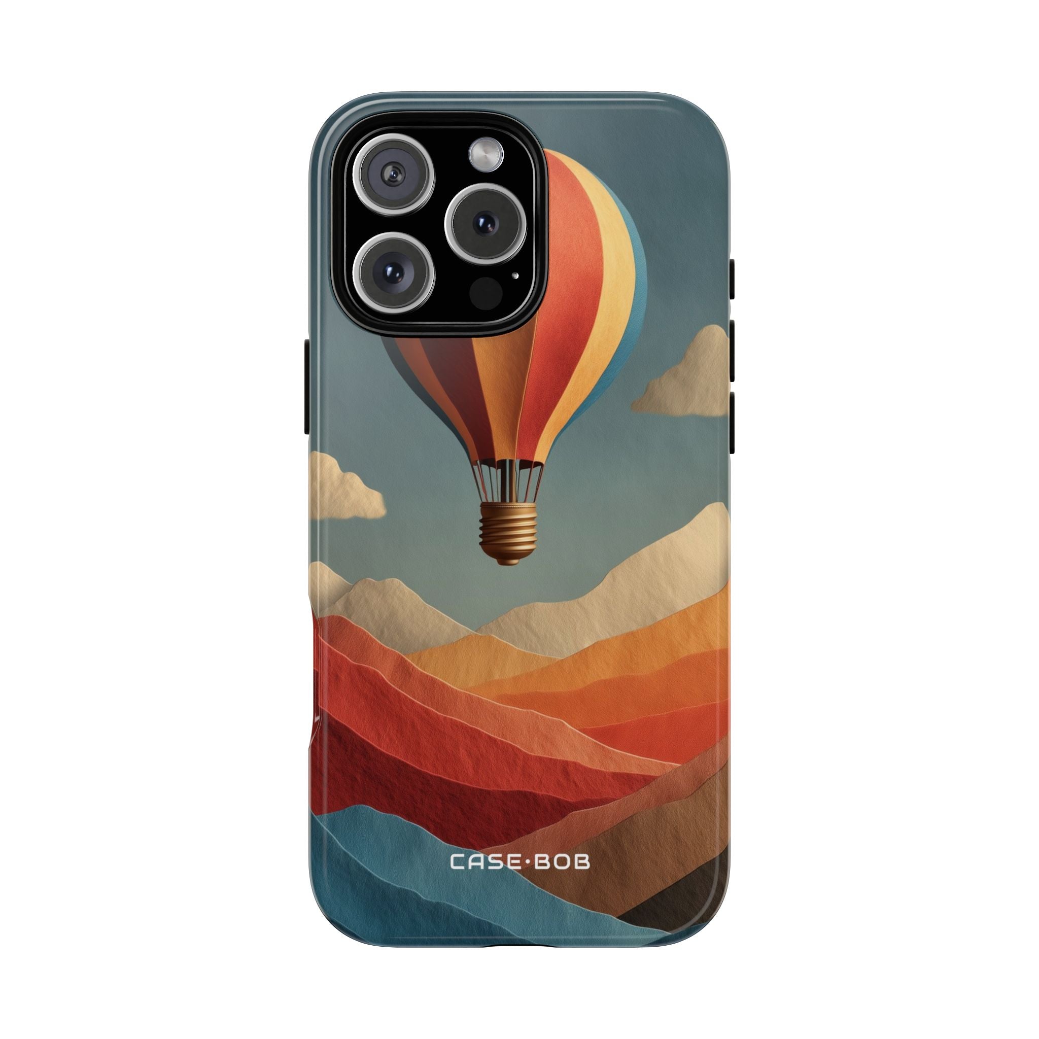 Lightbulb Balloon iPhone 16 Pro Max Case - Tough