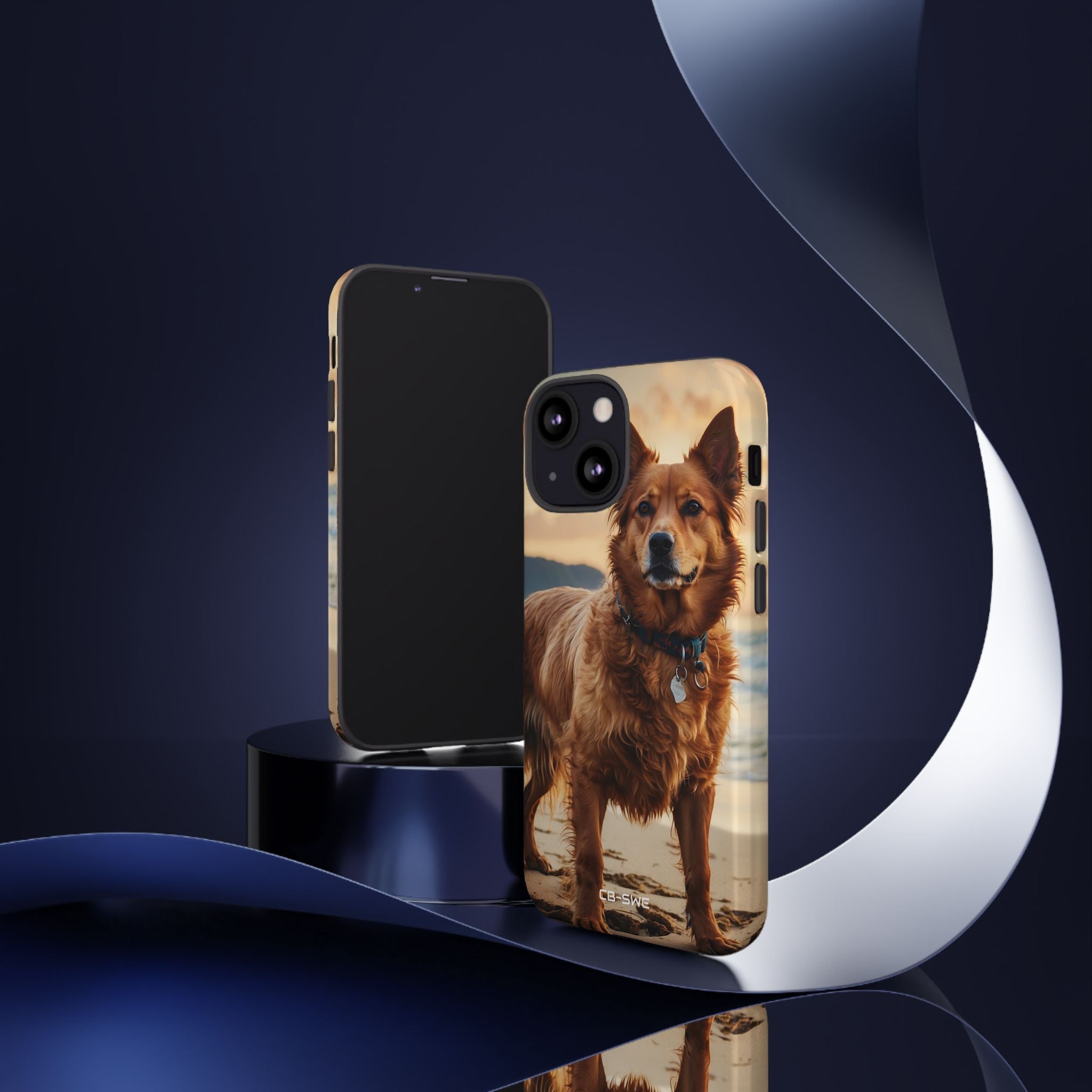 Golden Dog Plays - iPhone Case