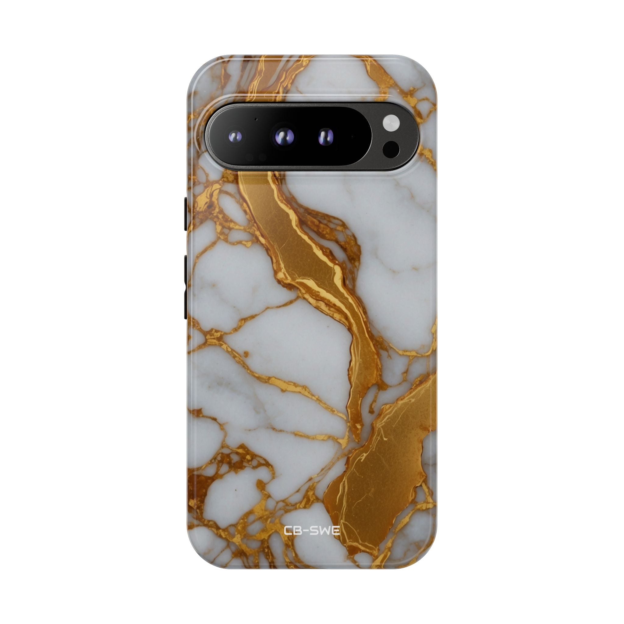 Golden Veins Flow - Google Pixel Case