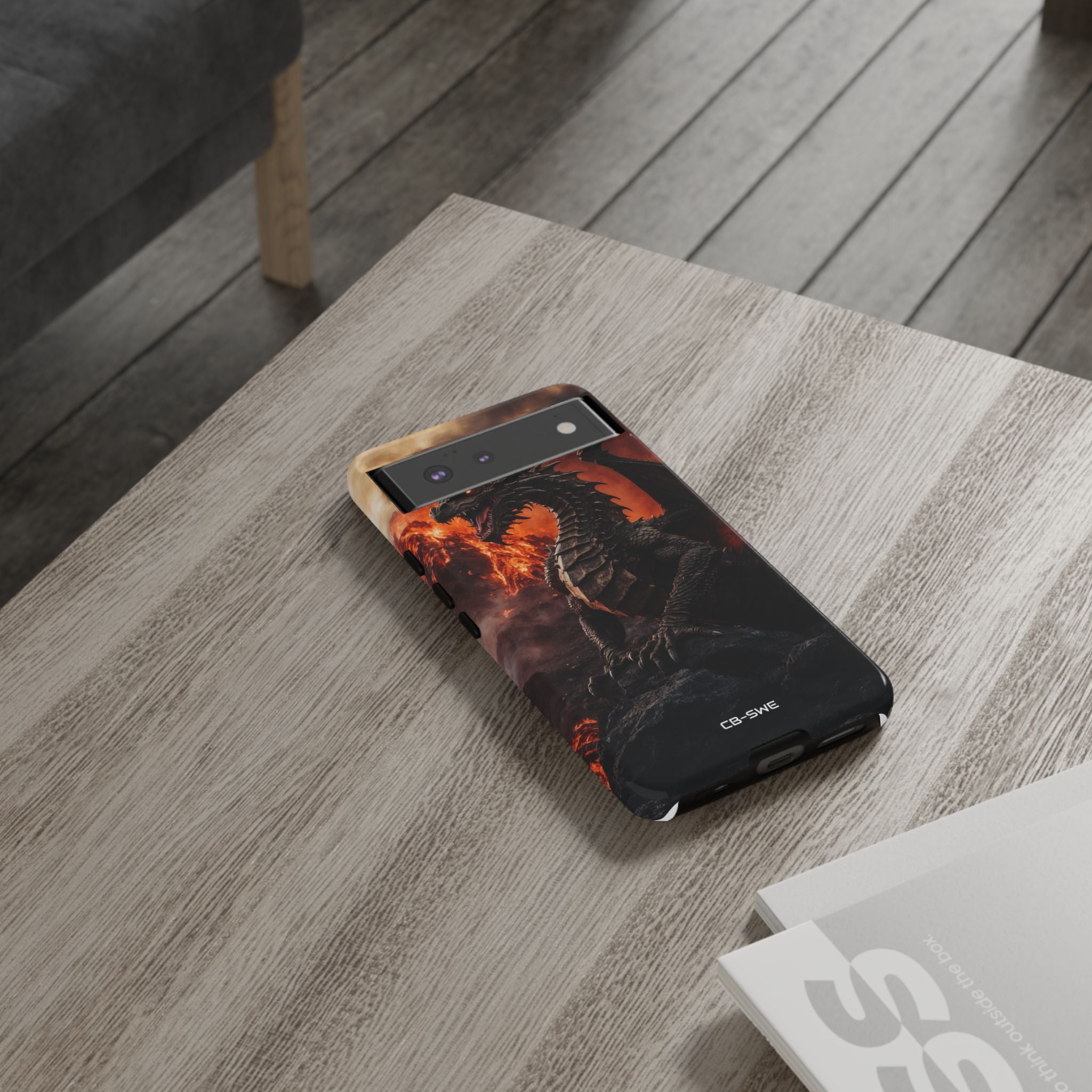 Fiery Dragon Soars - Google Pixel Case