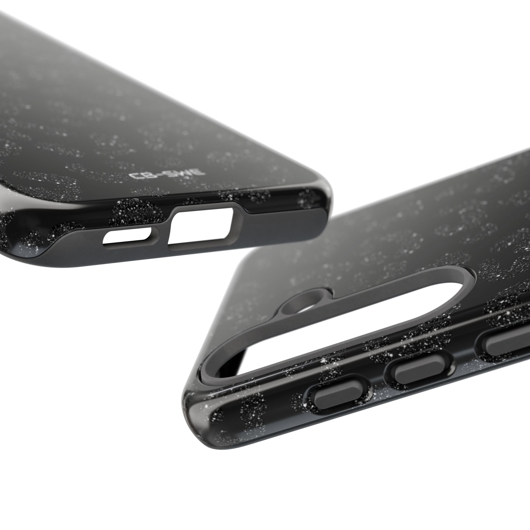 Glittery Leopard Elegance - Samsung Case