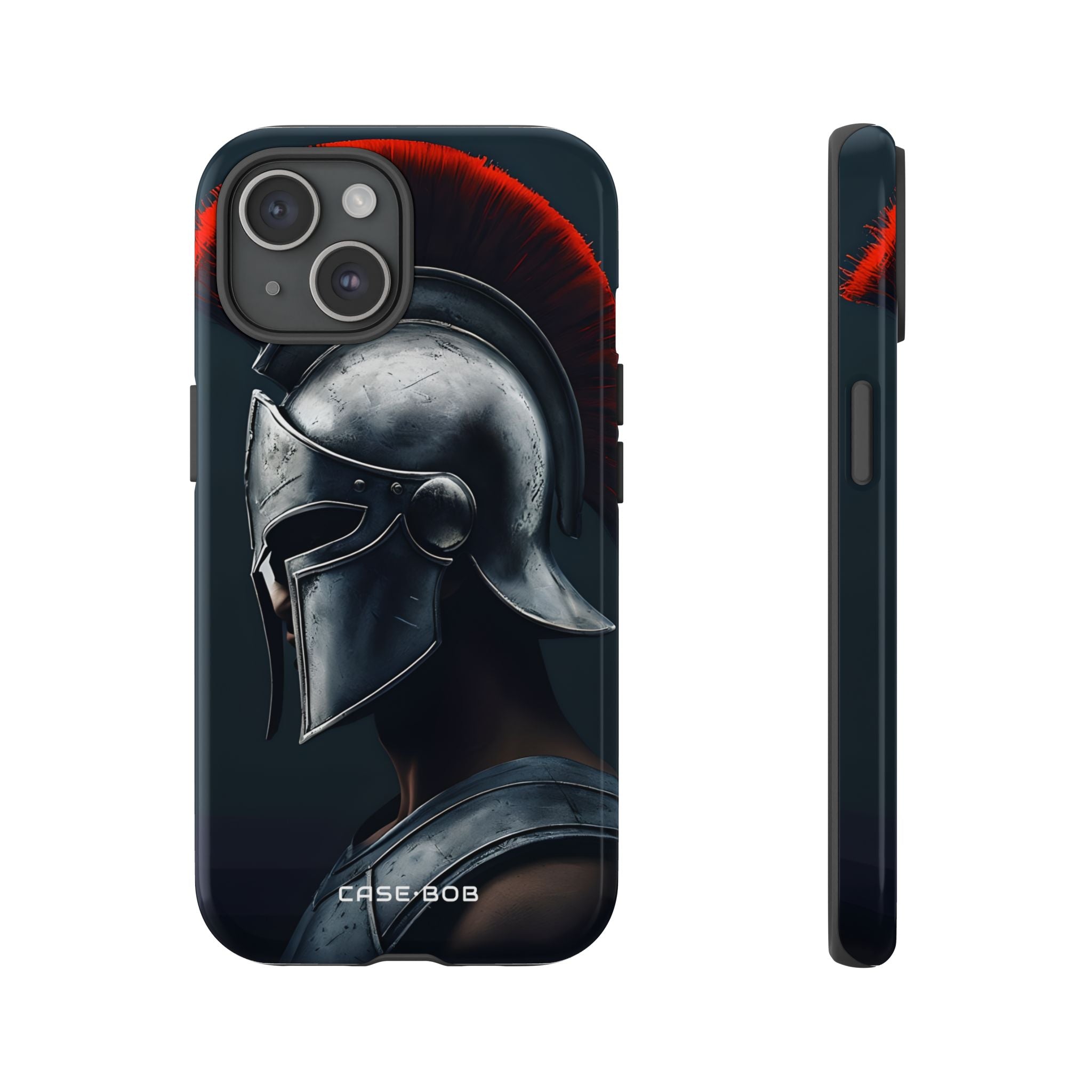 Silver Centurion iPhone 15 Case - Tough