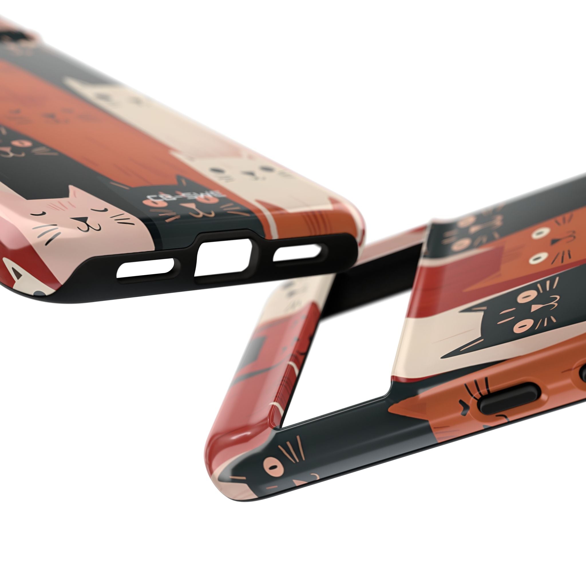 Assemblée de Chats Fantaisistes - Coque pour Google Pixel