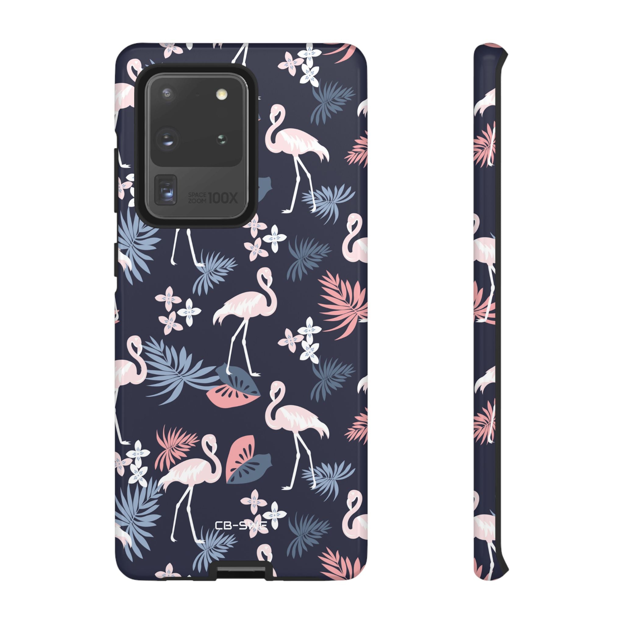 Flamingos Dance Playfully - Samsung Case