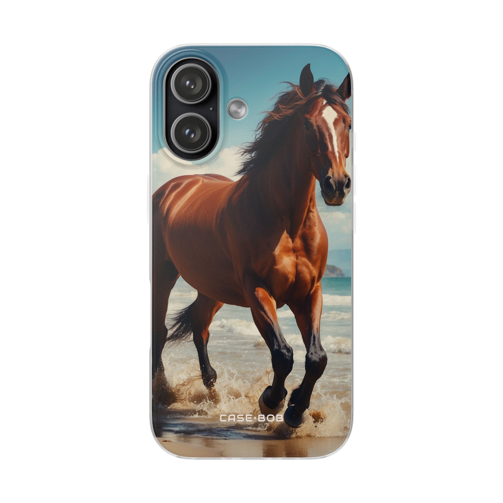 Blazing Horse iPhone 17 Case - Soft