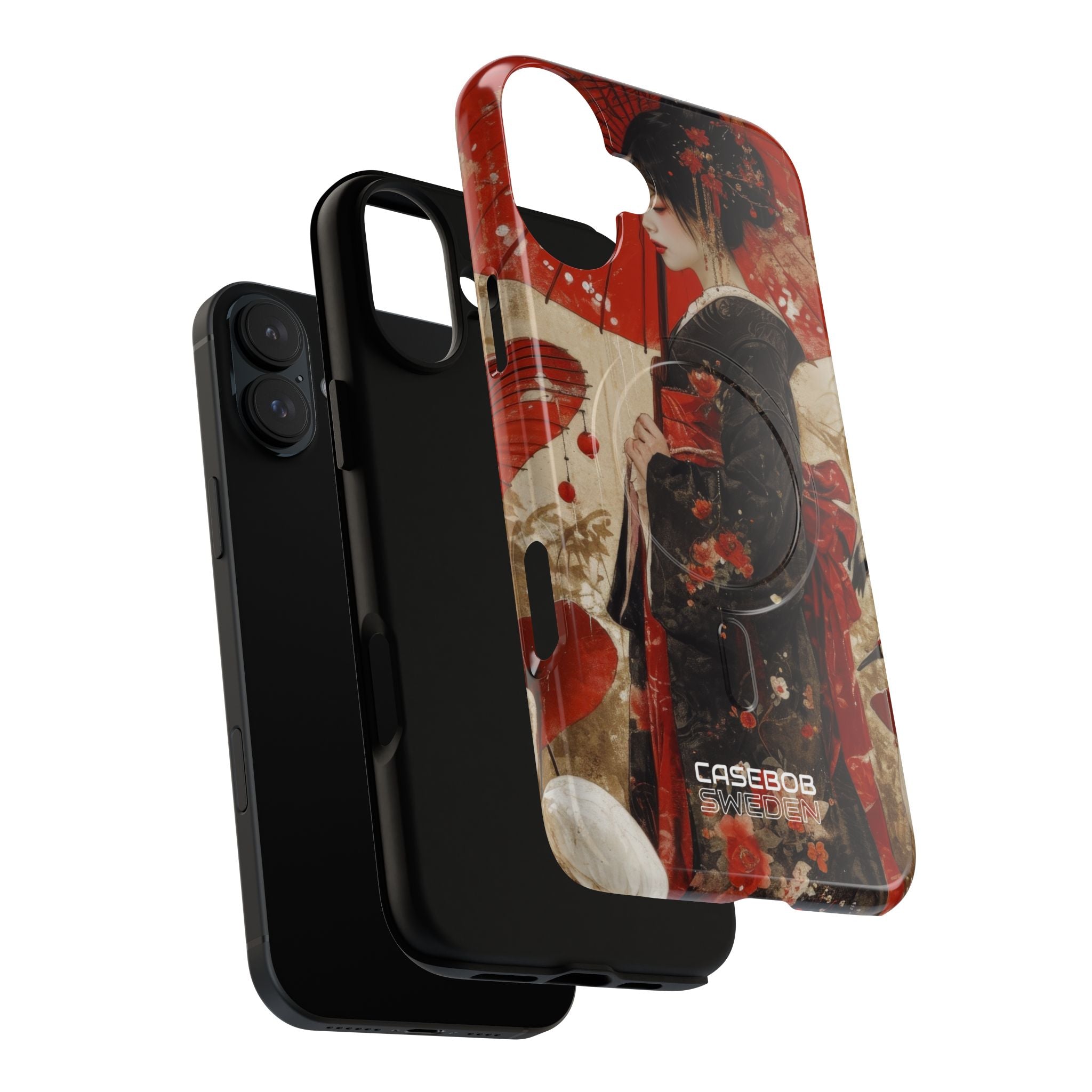 Scarlet Crane Dreams iPhone 16 - Tough+