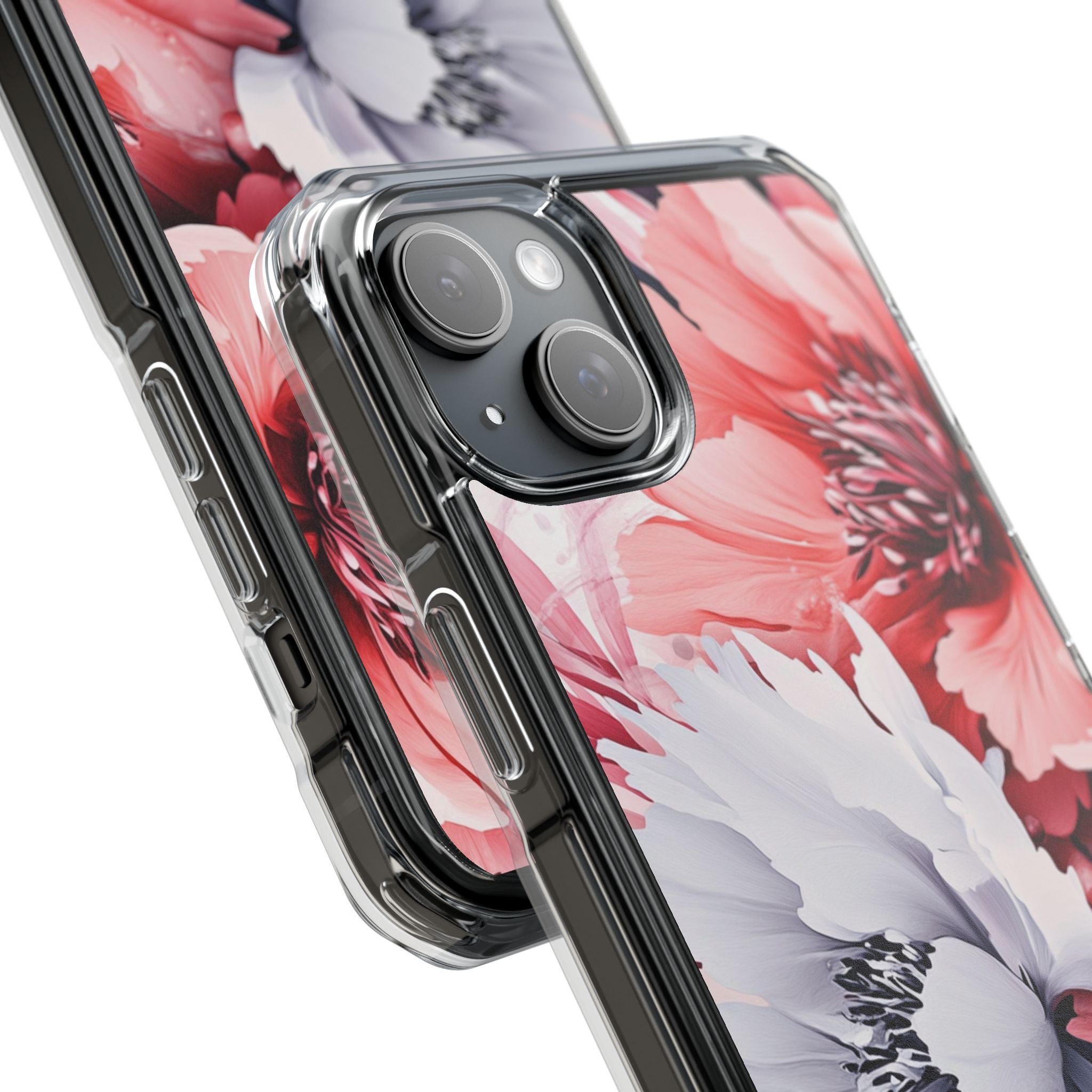 Coral Bloom iPhone 15 Plus Case - Impact