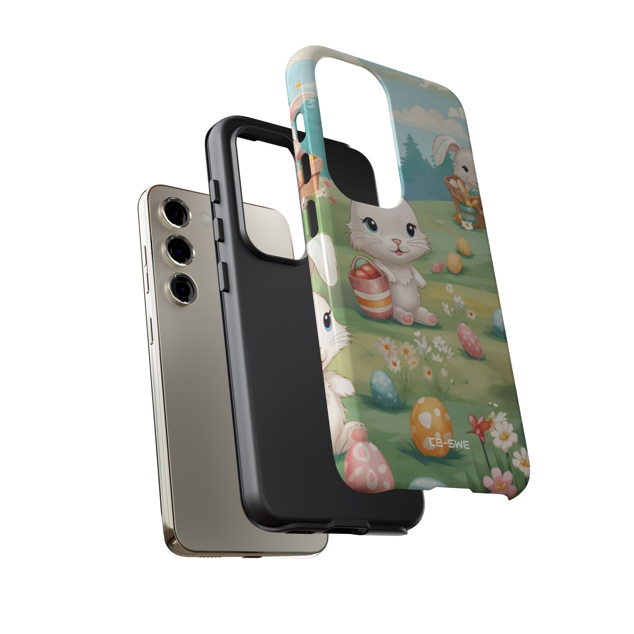 Bunnies Hunt Eggs - Samsung Case