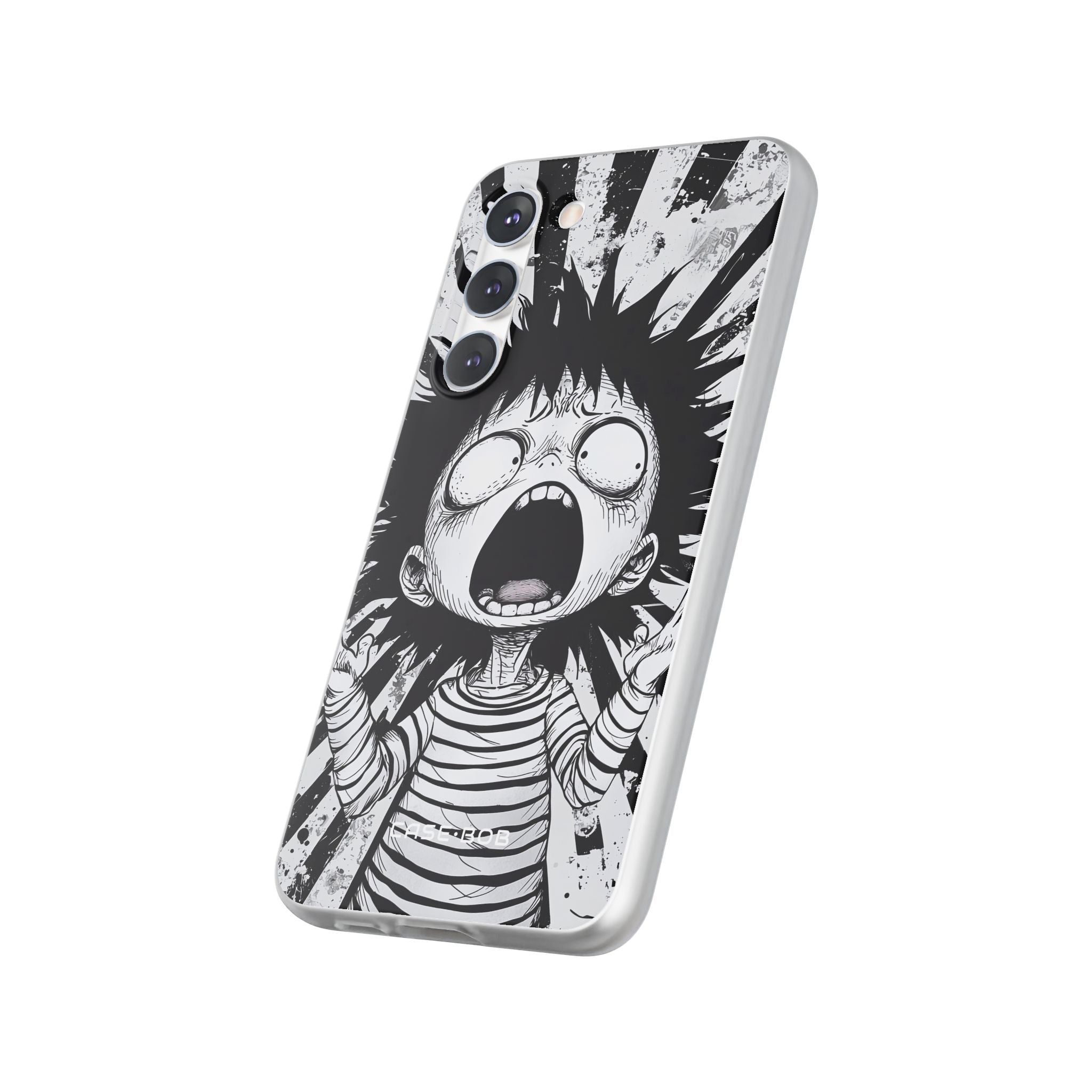 Screaming Stripes Samsung S23 Plus Case - Soft