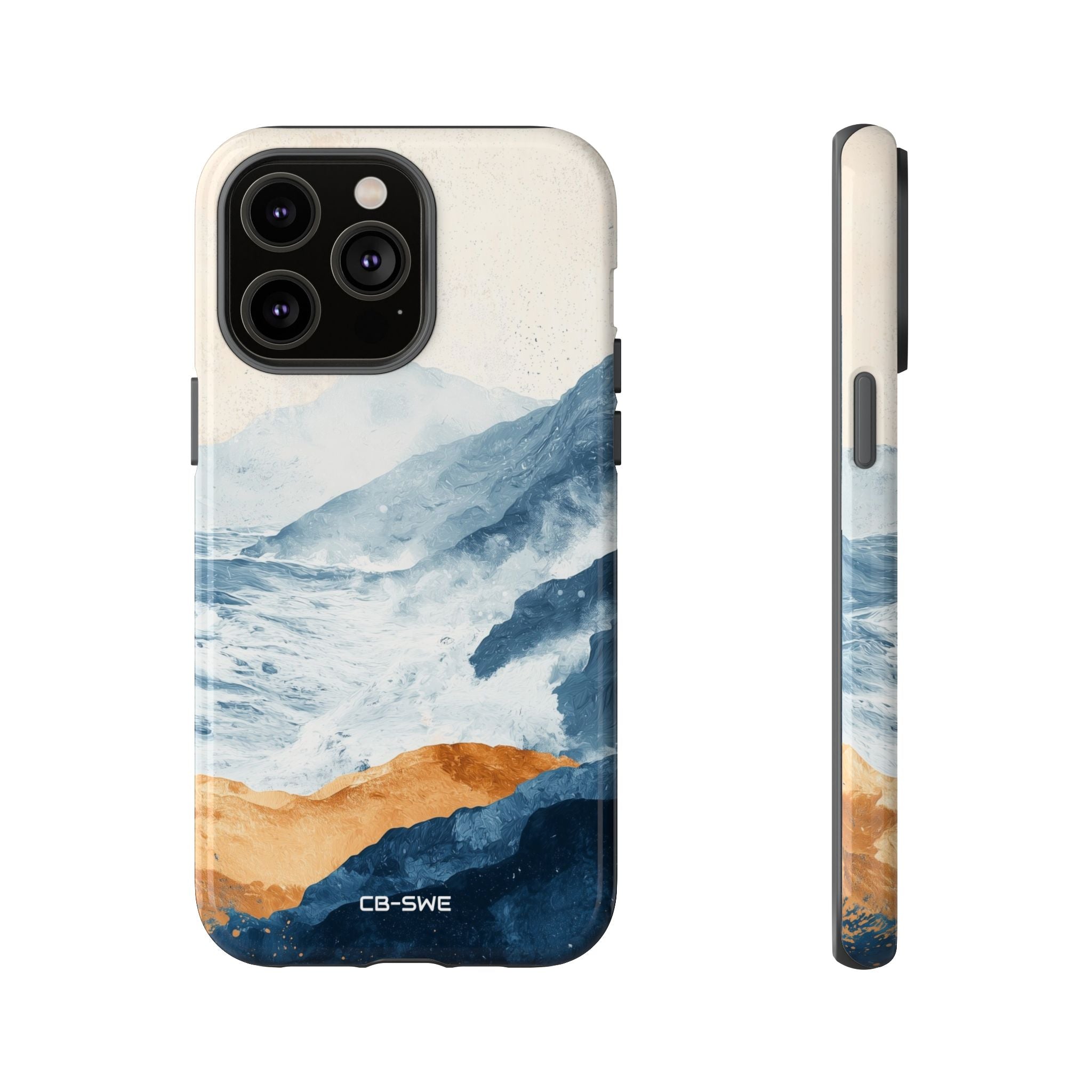 Waves Embrace Shore - iPhone Case