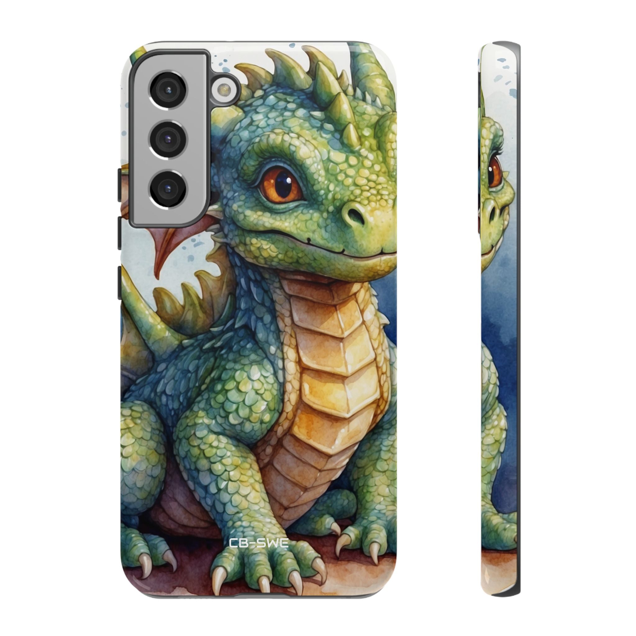 Green Dragon Smiles - Samsung Case