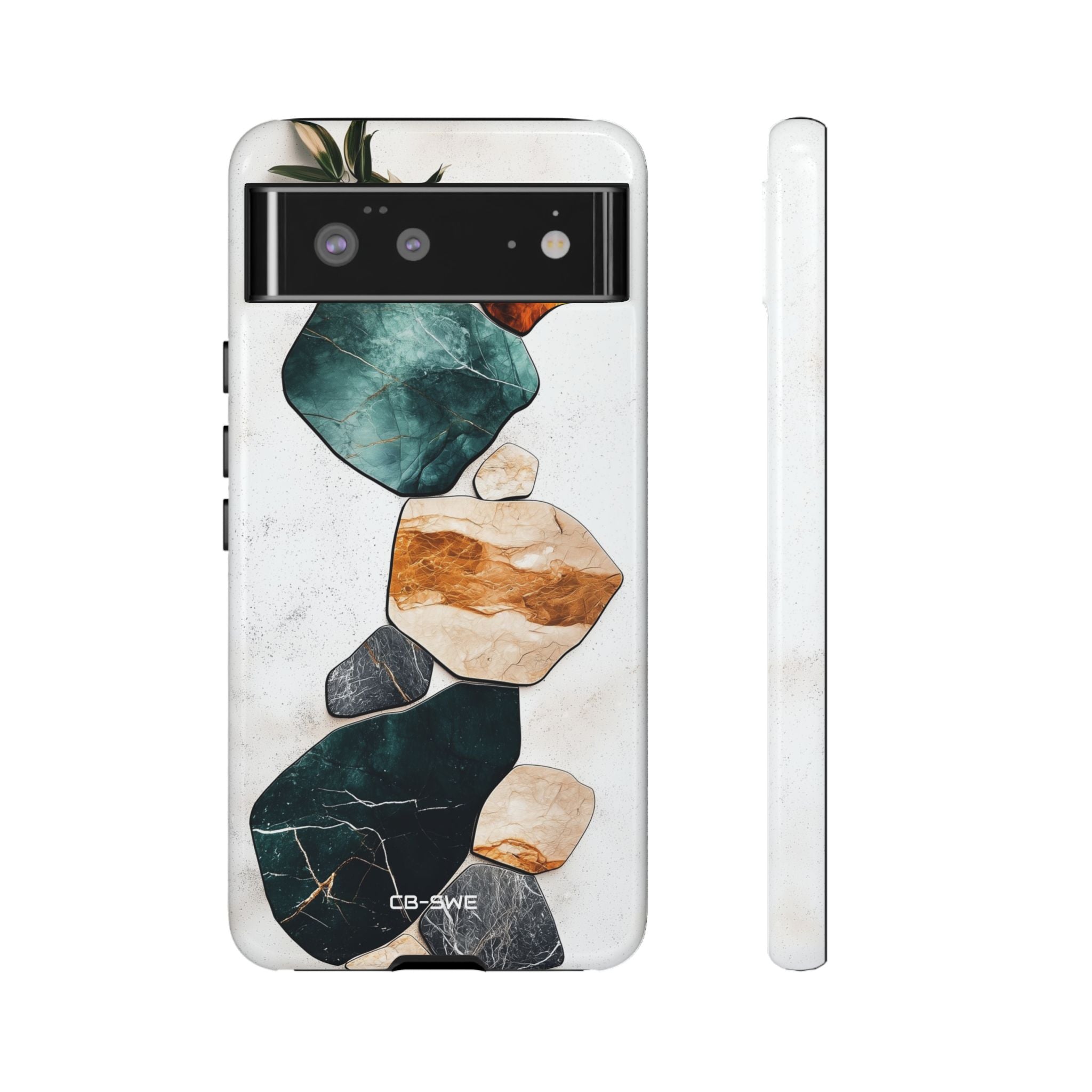 Stone Shapes Embrace - Google Pixel Case