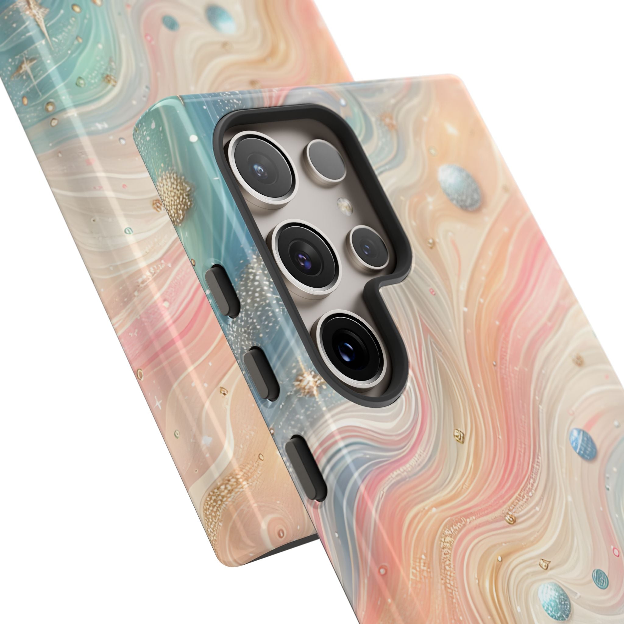 Iridescent Swirls Samsung S24 Ultra Case - Tough