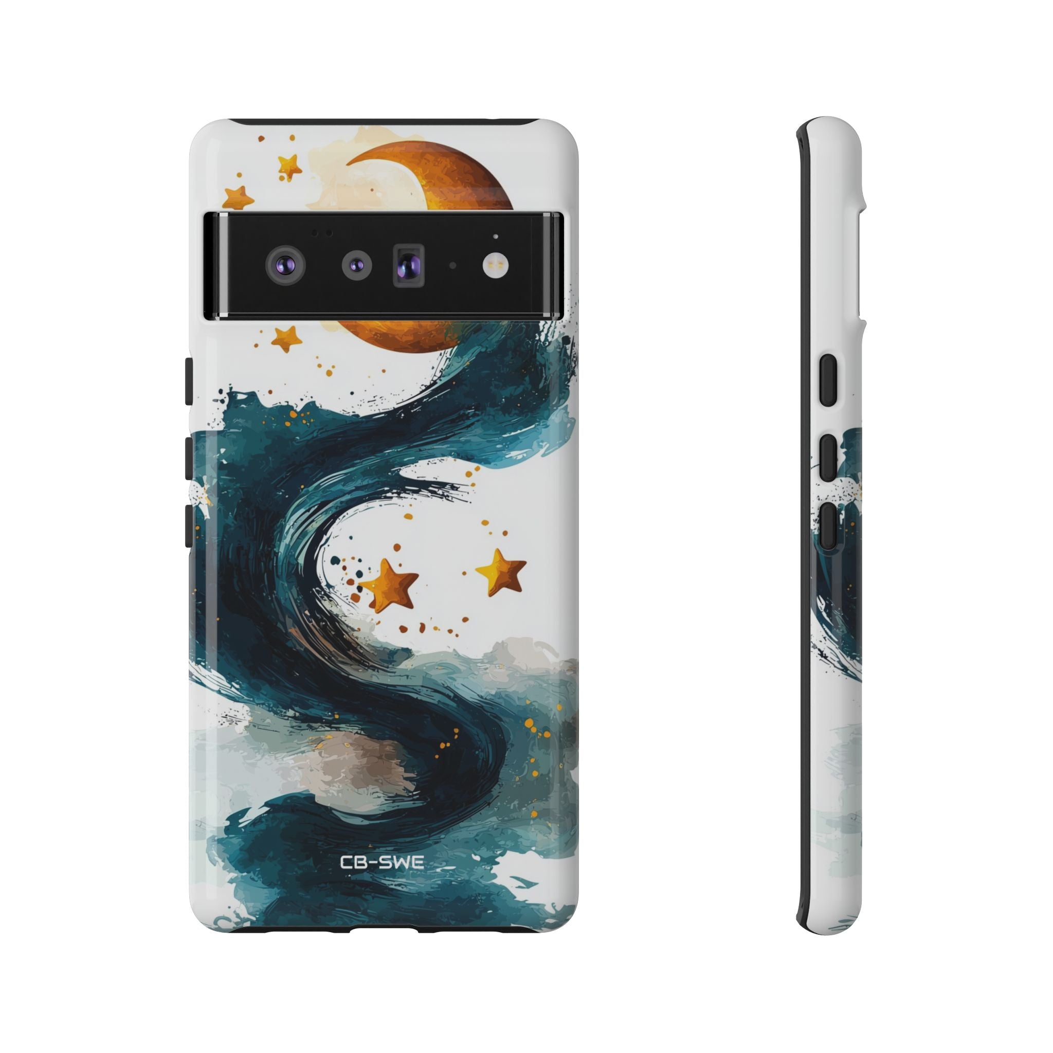 Celestial Waves Dance - Google Pixel Case