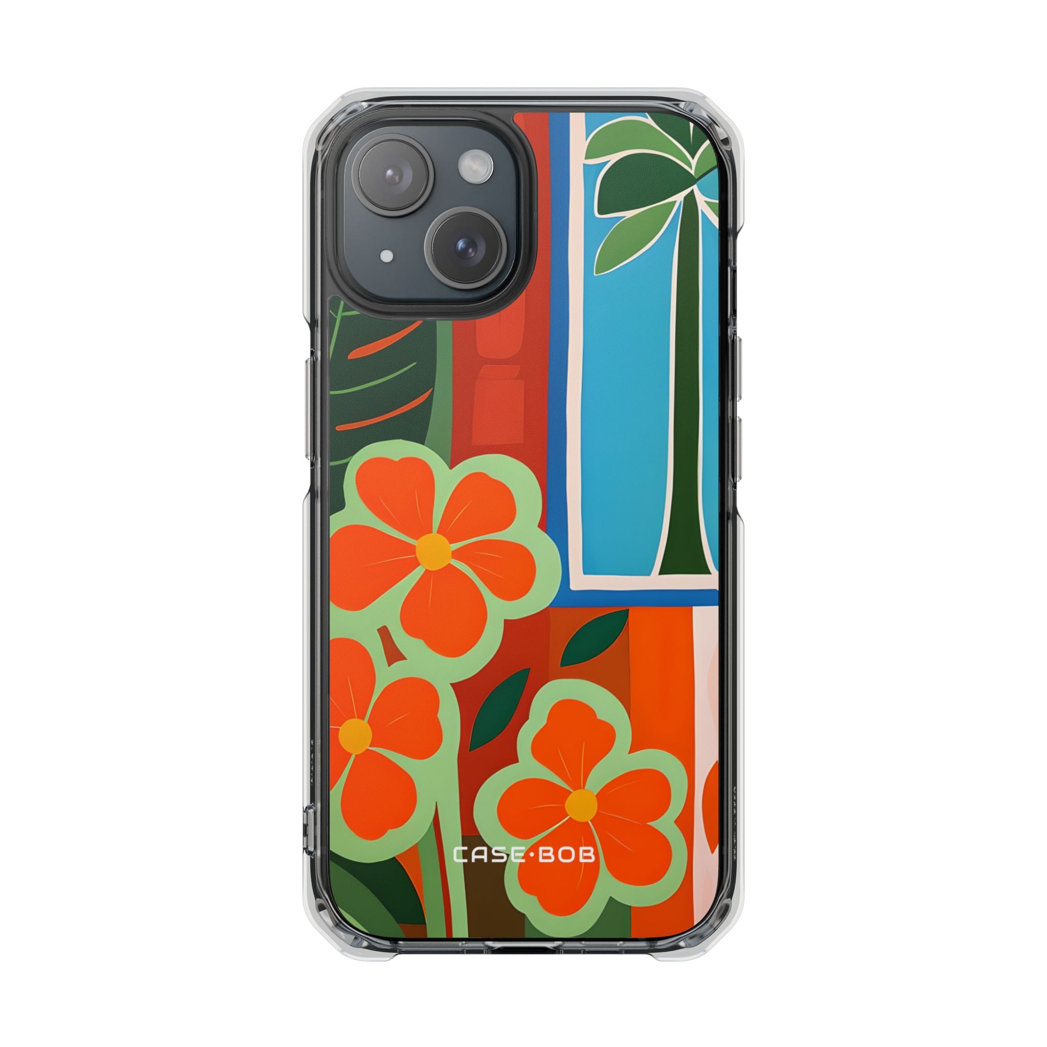 Orange Blossom Radiance iPhone 15 Case - Impact