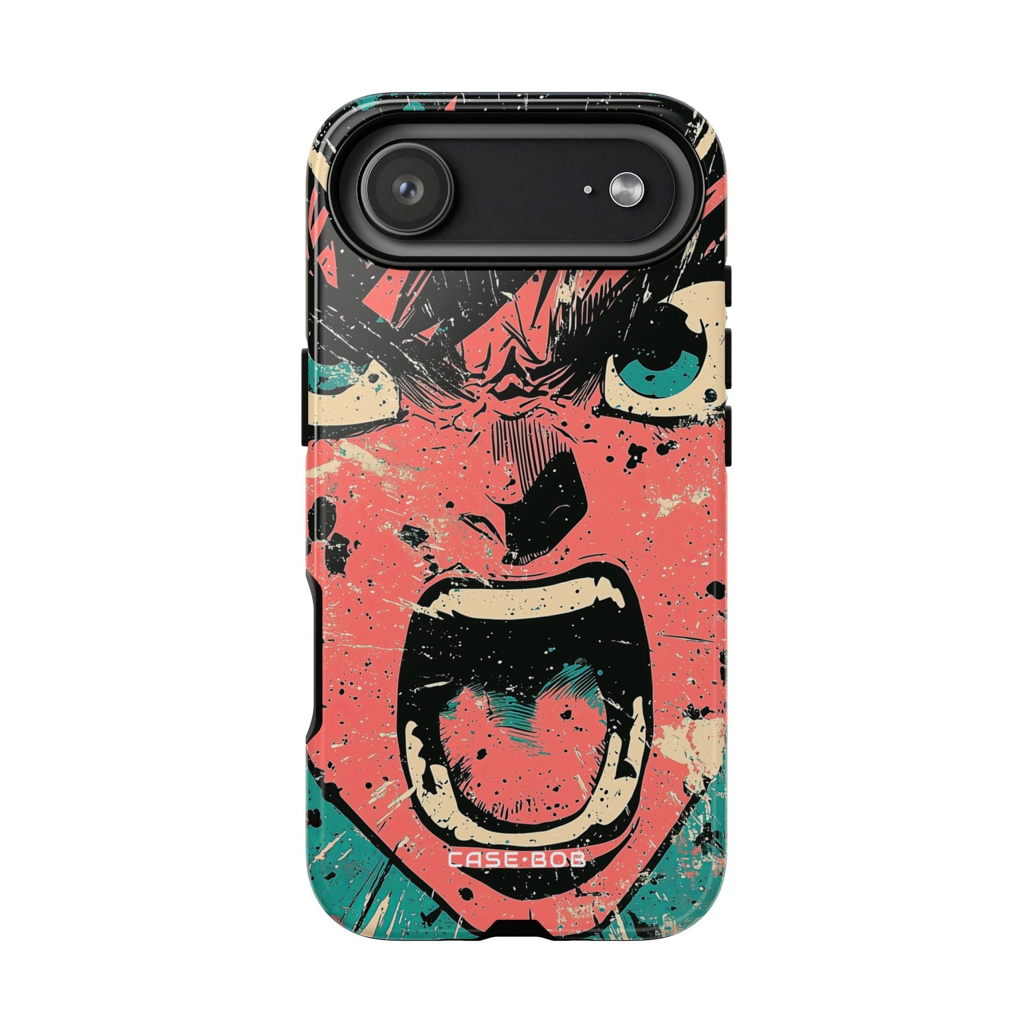 Screaming Face Pink iPhone 17 Air Case - Tough