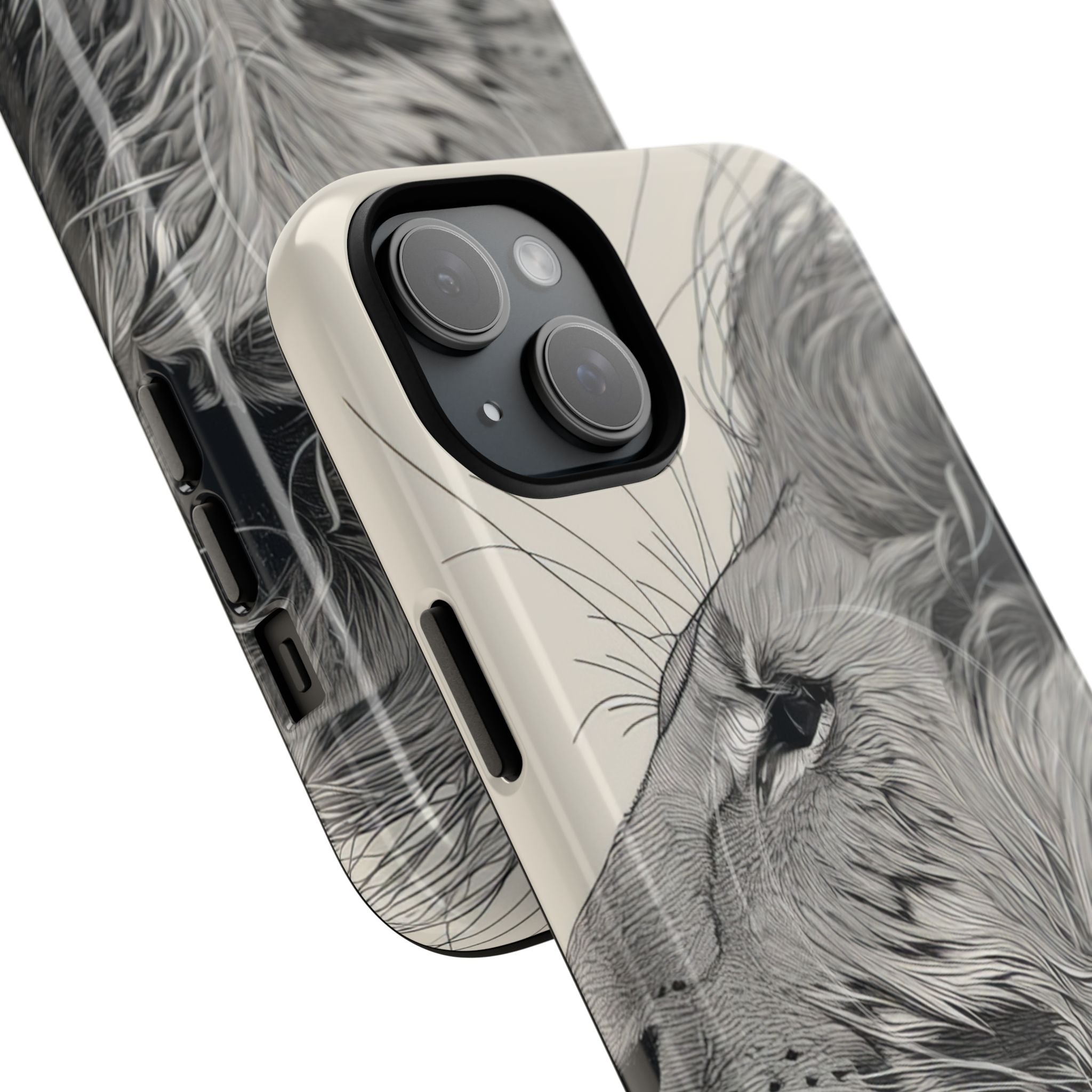 Profilo Leone Maestoso iPhone 15 - Tough+