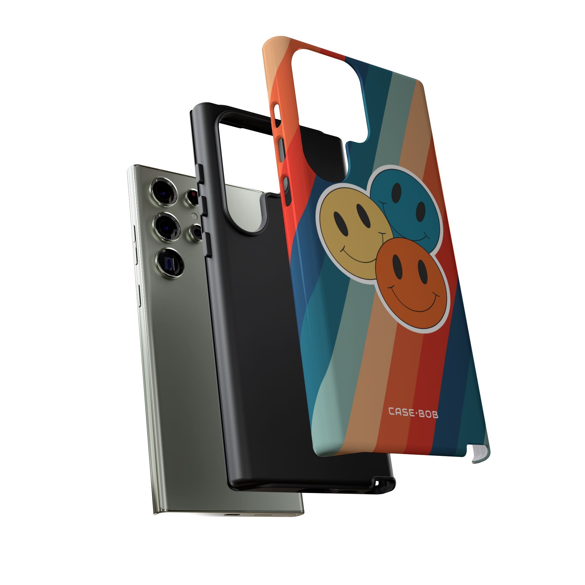 Triple Smile Breeze Samsung S23 Ultra Case - Tough