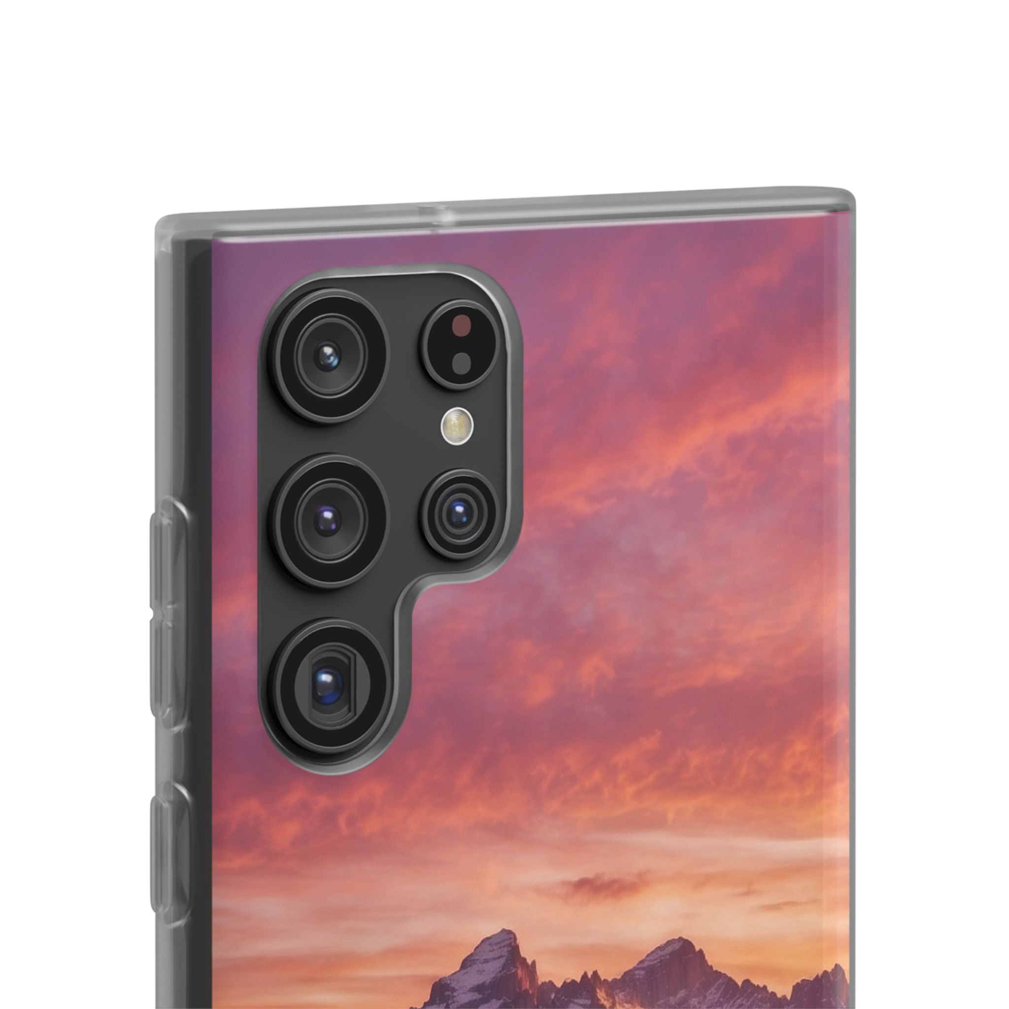 Snowcap Bloom Samsung S22 Ultra Case - Soft