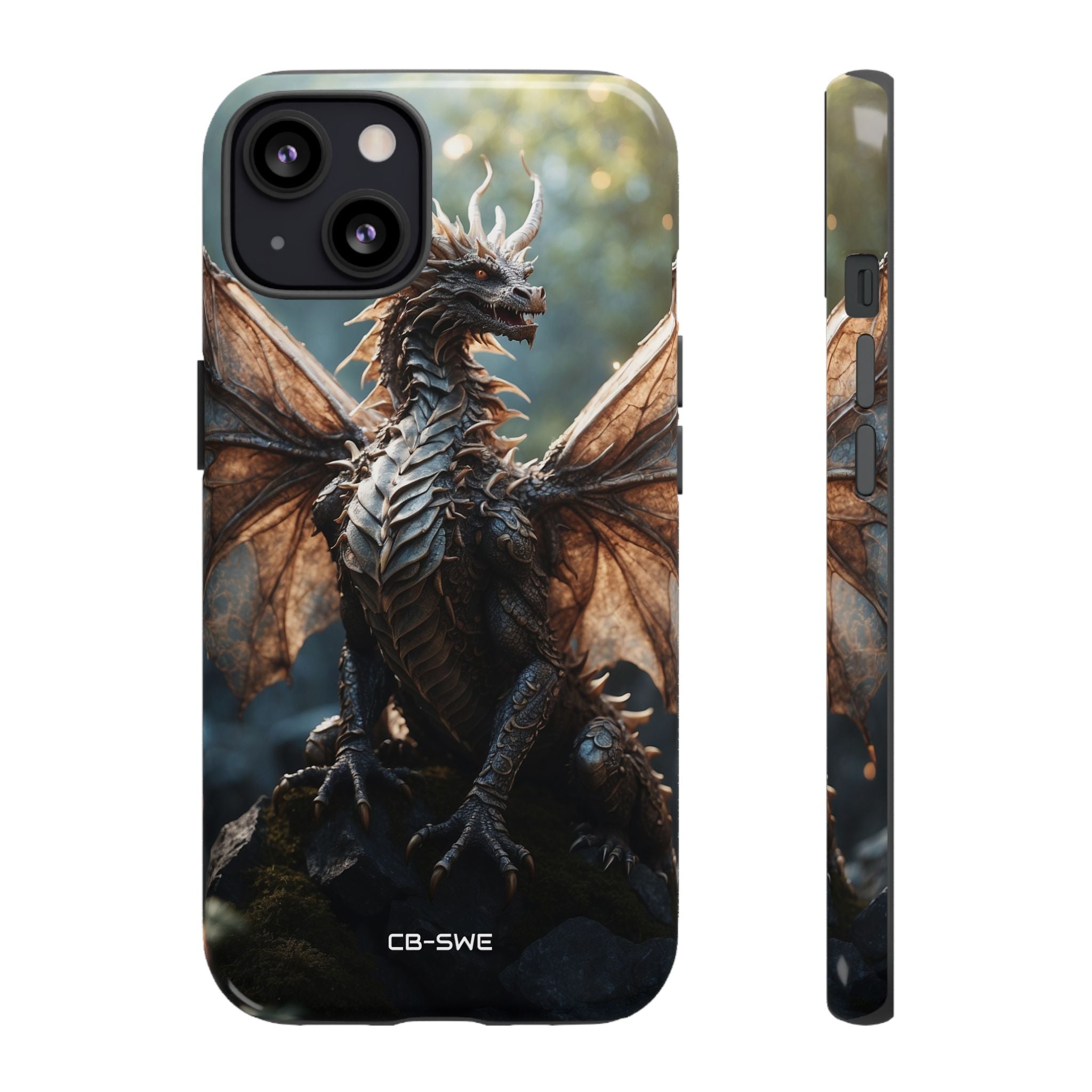 Majestic Dragon Glows - iPhone Case
