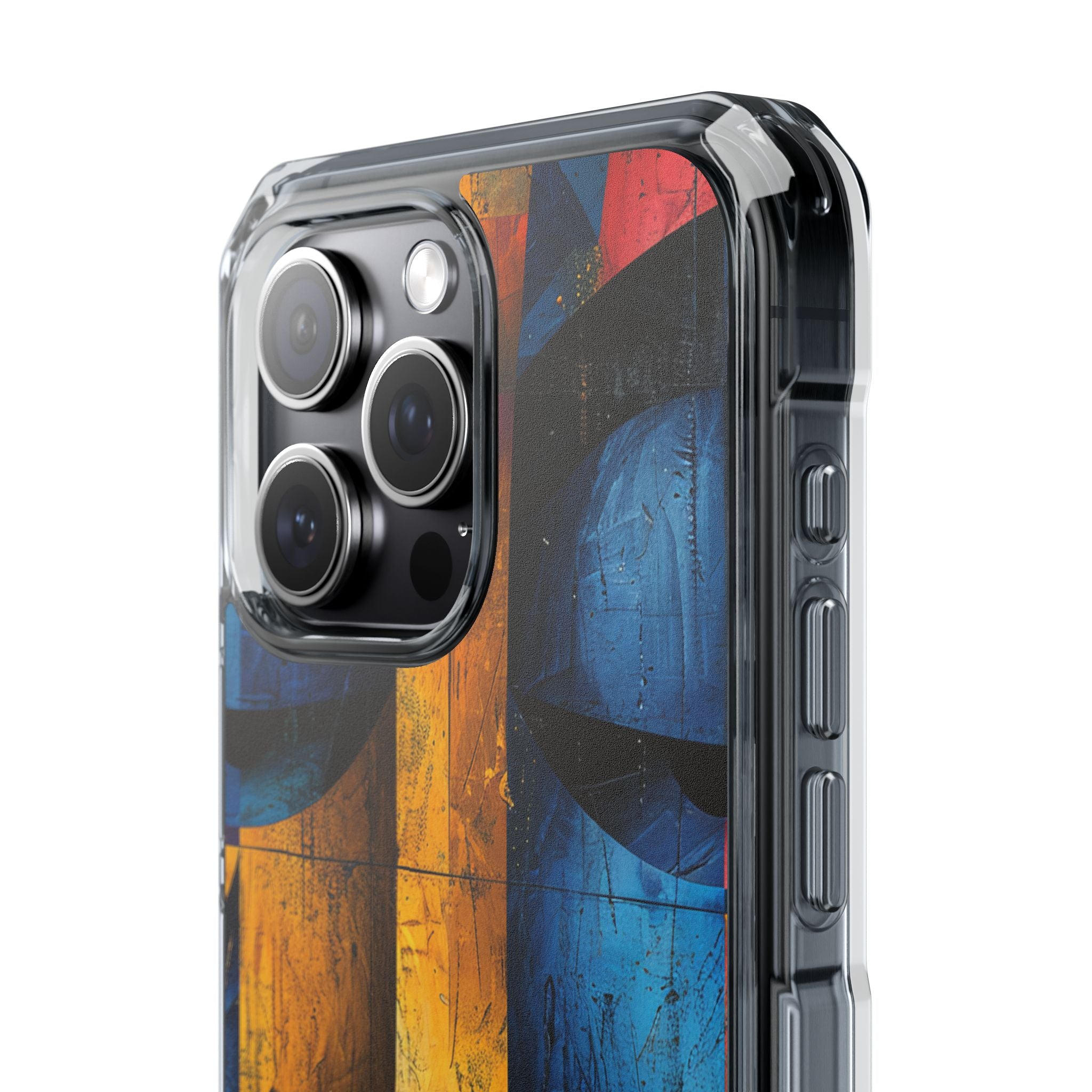 Geometric Face Fusion iPhone 15 - Impact Clear+