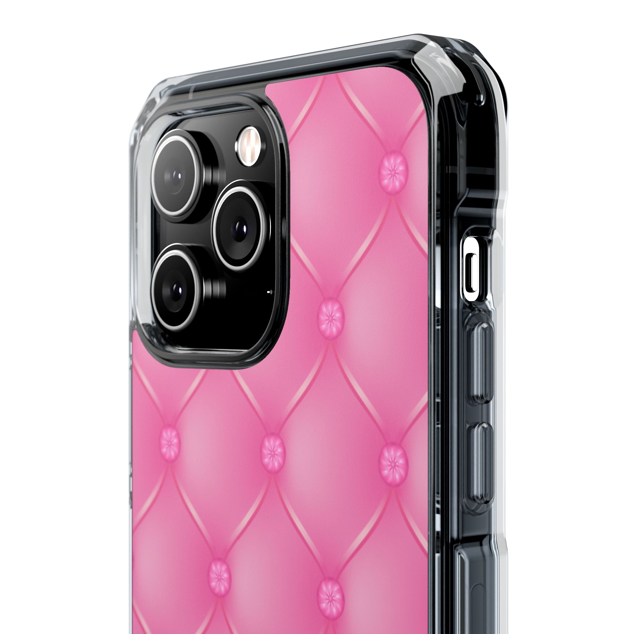 Quilted Pink Elegance iPhone Case - Impact
