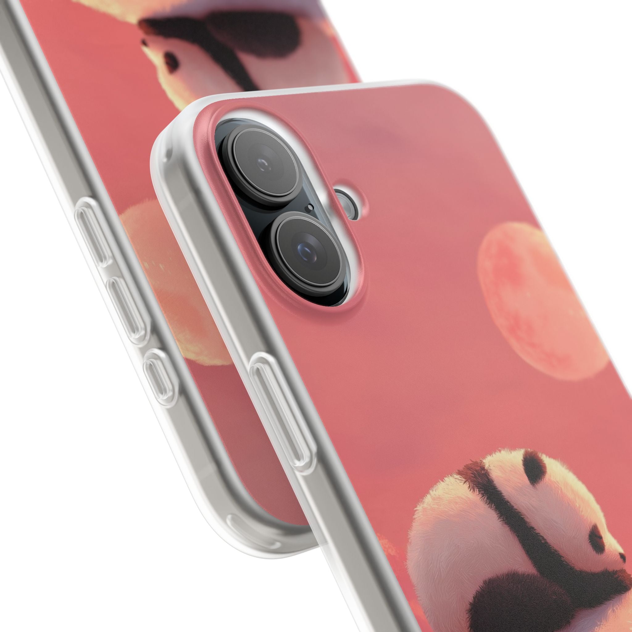Panda Moonbeam iPhone 16 Plus Case - Soft
