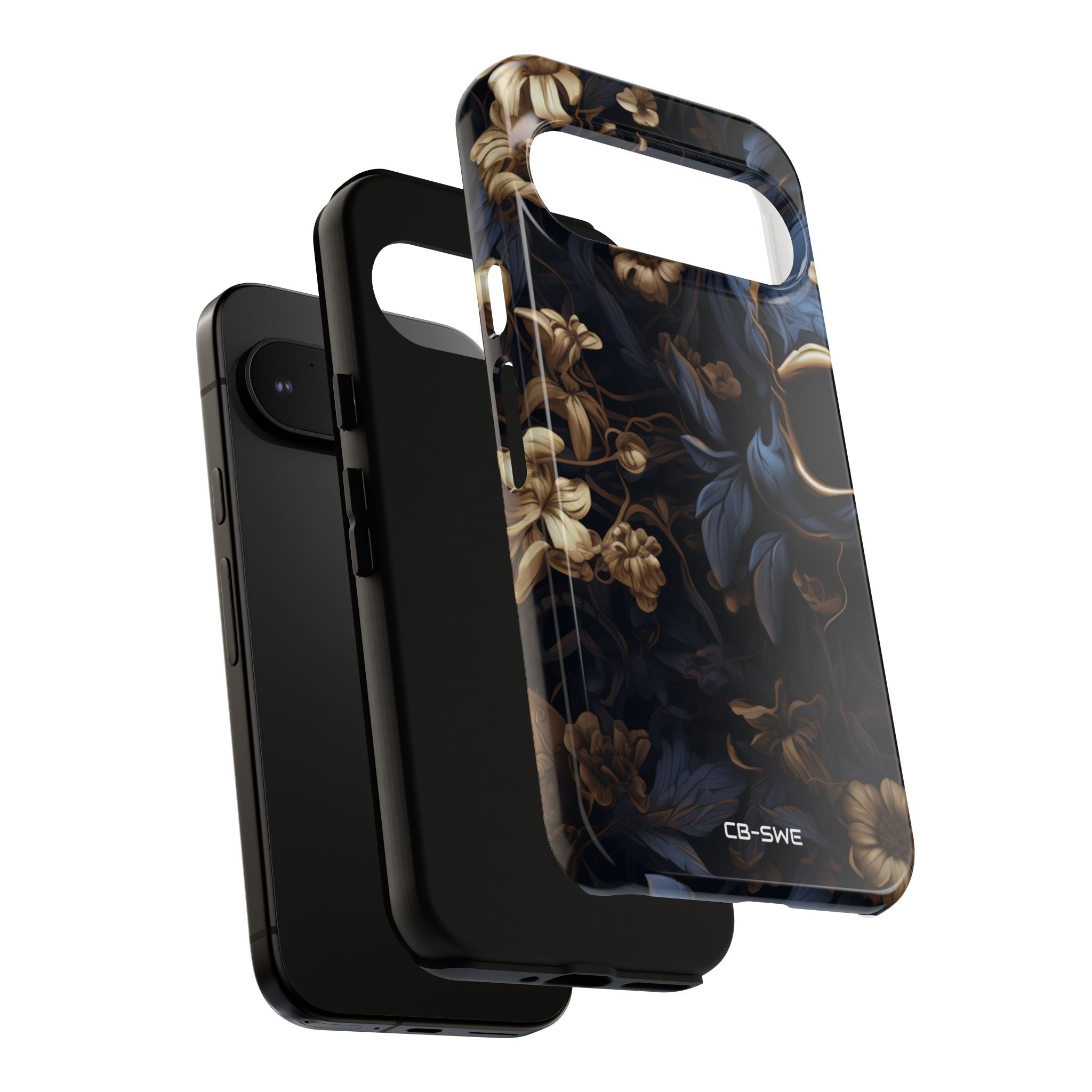 Gothic Floral Skull - Google Pixel Case