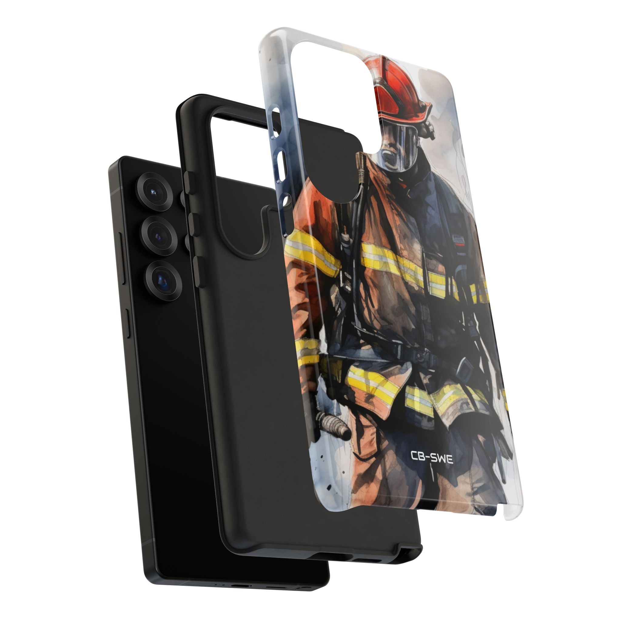 Firefighter In Motion - Samsung Case