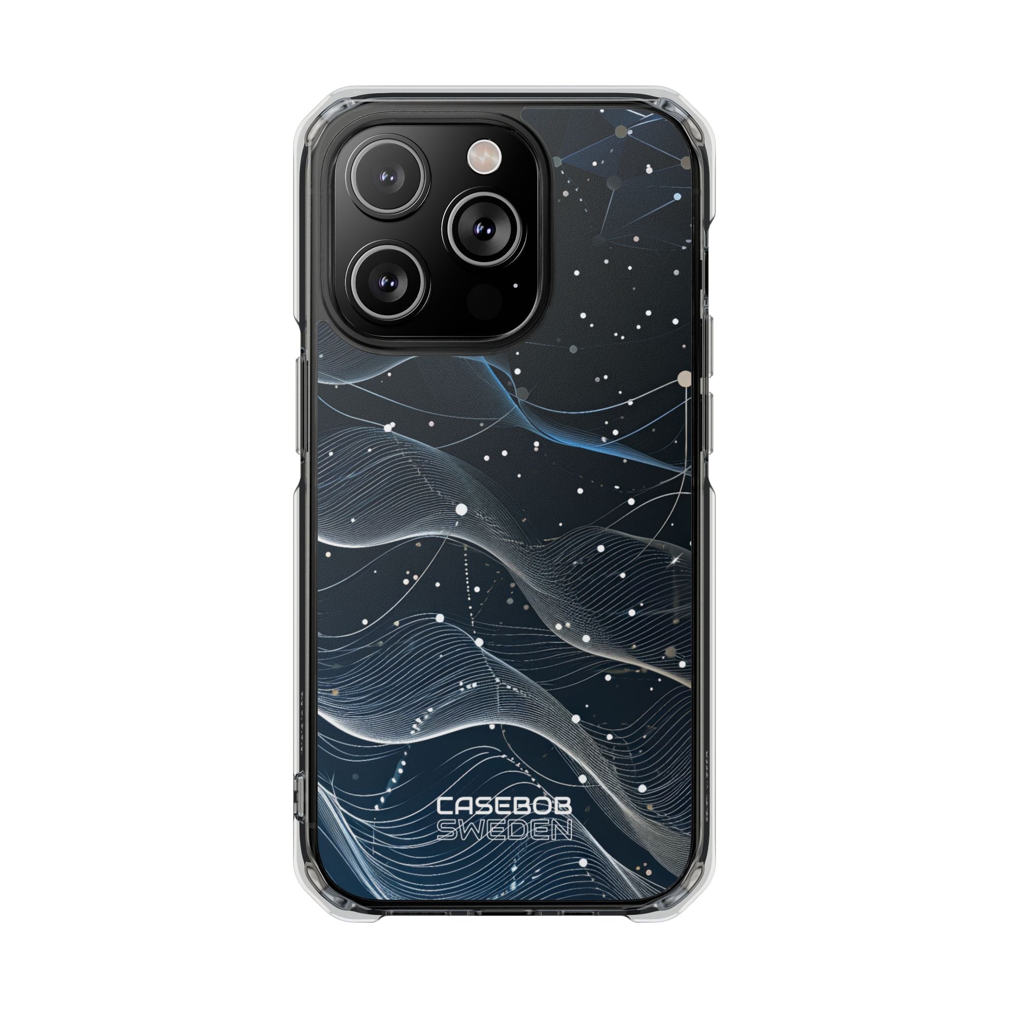 Cosmic Wave Network iPhone 14 - Impact Clear+