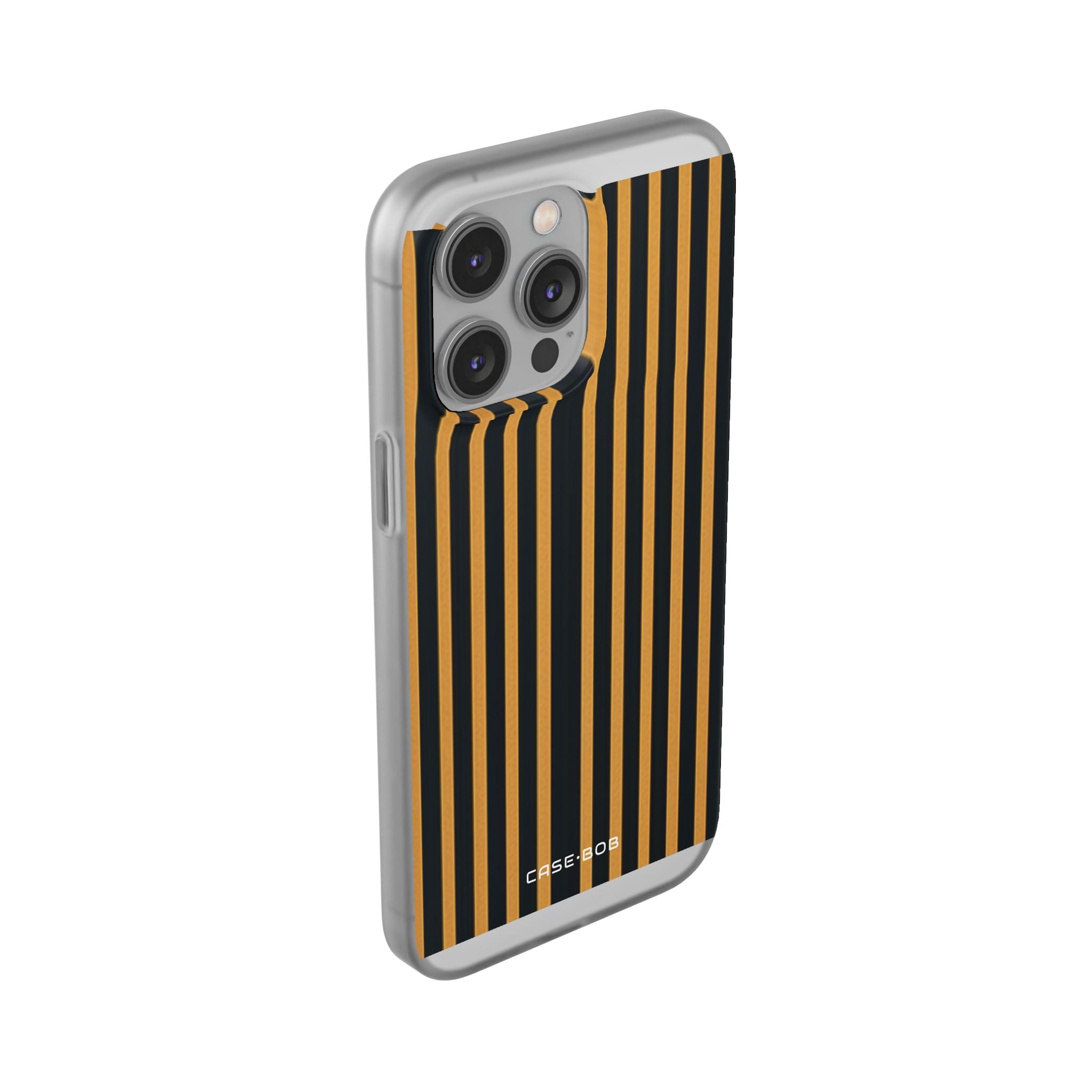 Golden Stripes iPhone 14 Pro Max Case - Soft
