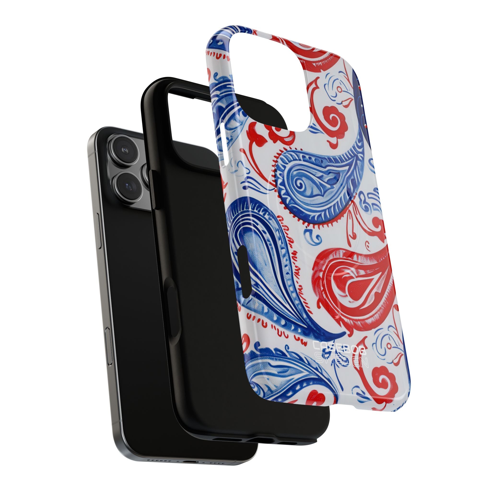 Vibrant Paisley Swirls iPhone 16 - Tough+