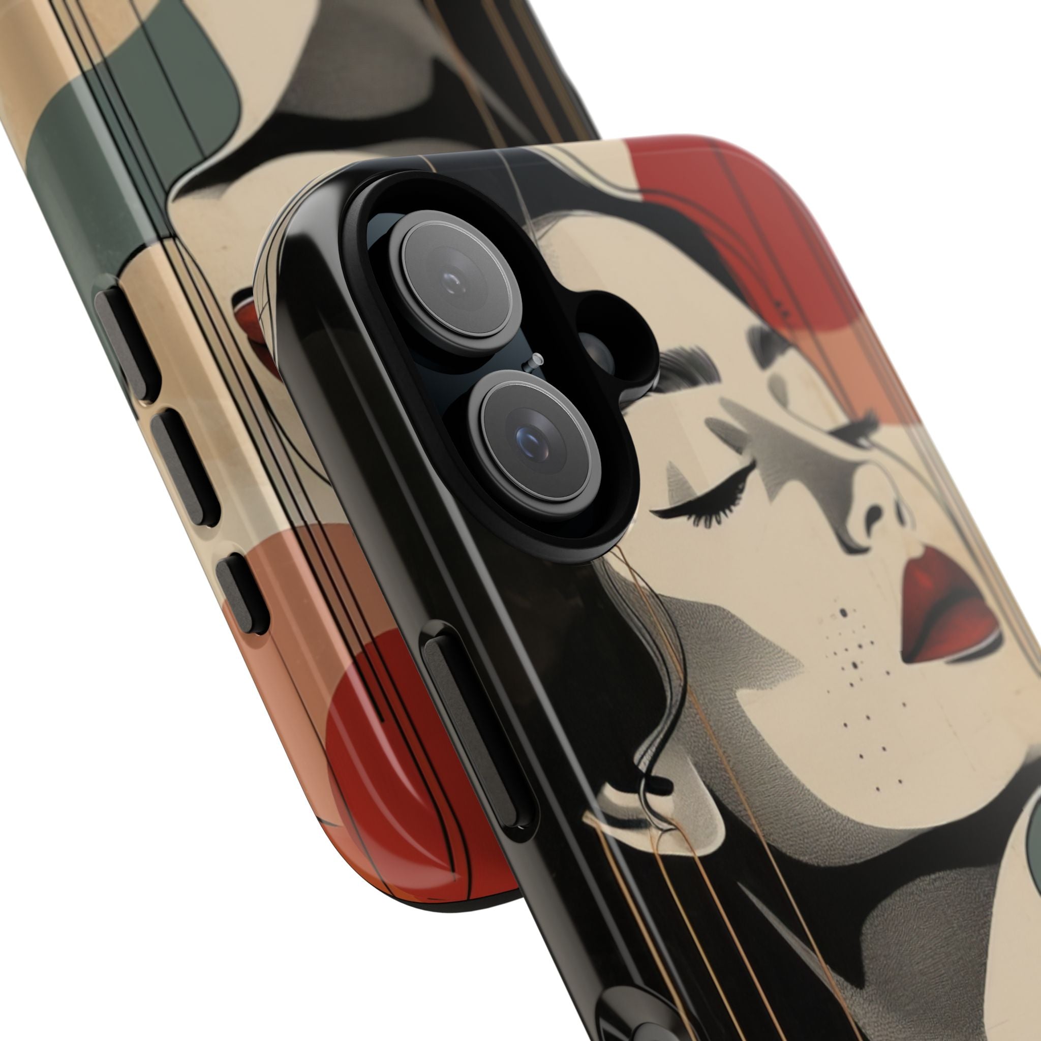 Calm Retro Muse iPhone 16 - Tough