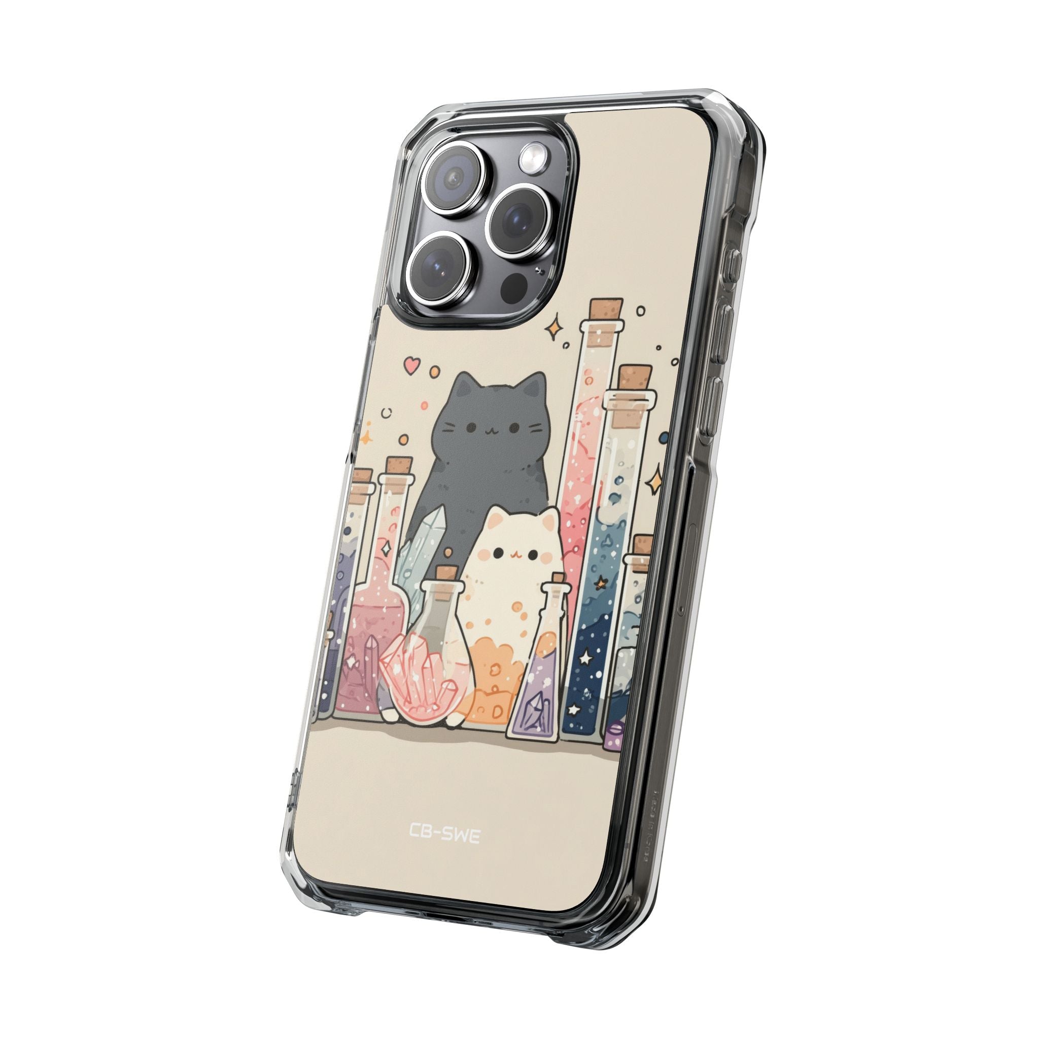 Cats Brew Potions iPhone Case - Impact
