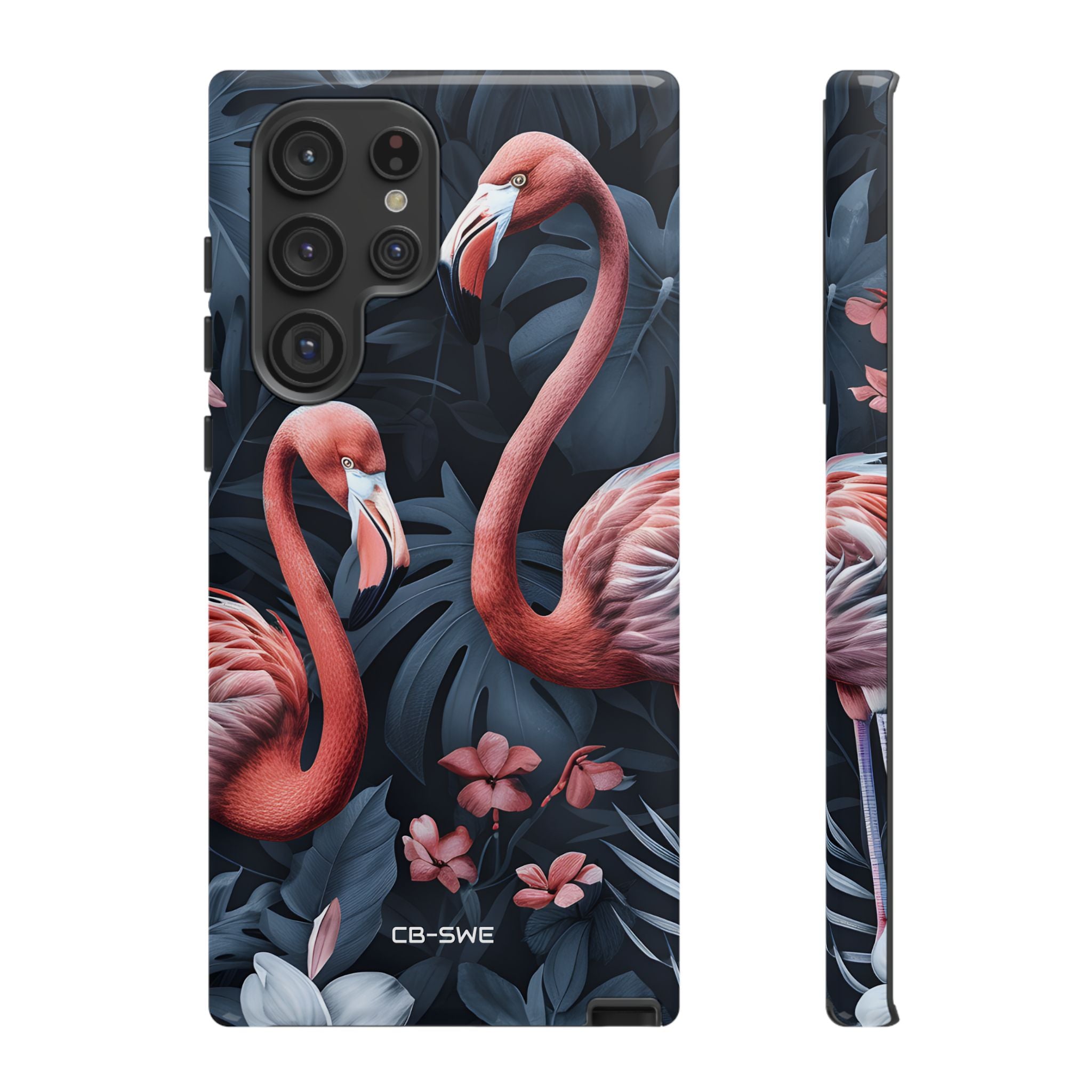 Flamingos Embrace Nature - Samsung Case