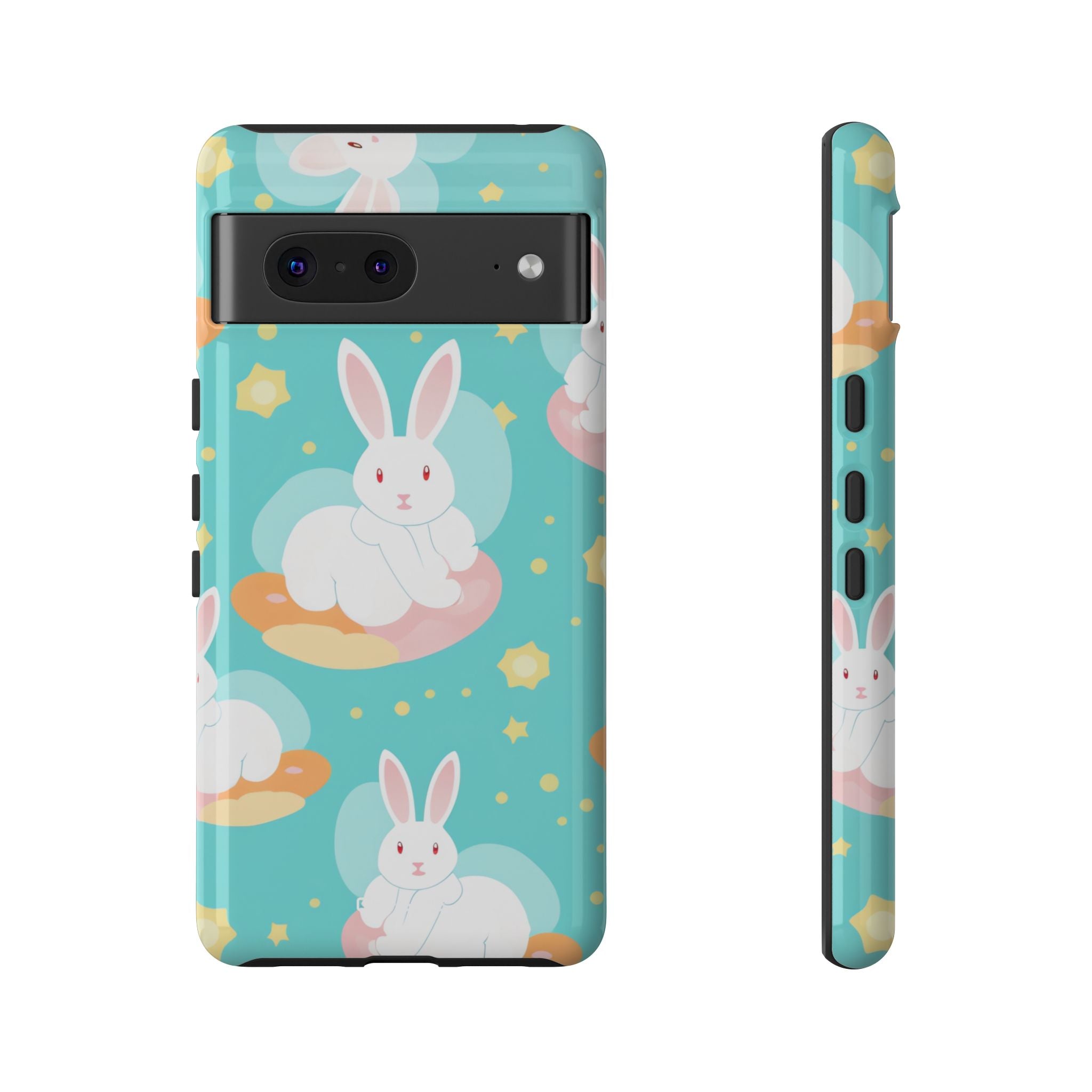 Bunnies Float Dreamily - Google Pixel Case