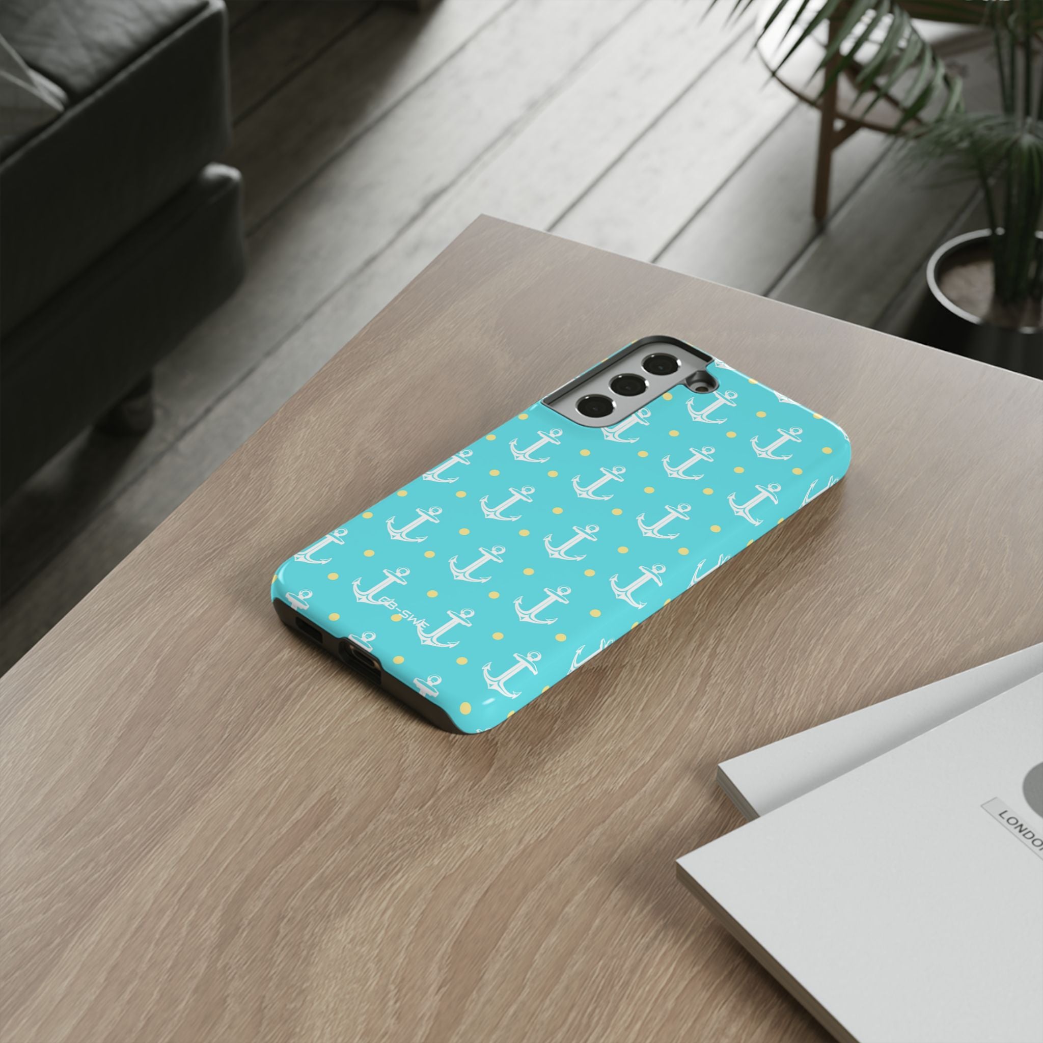 Nautical Anchors & Dots - Samsung Case