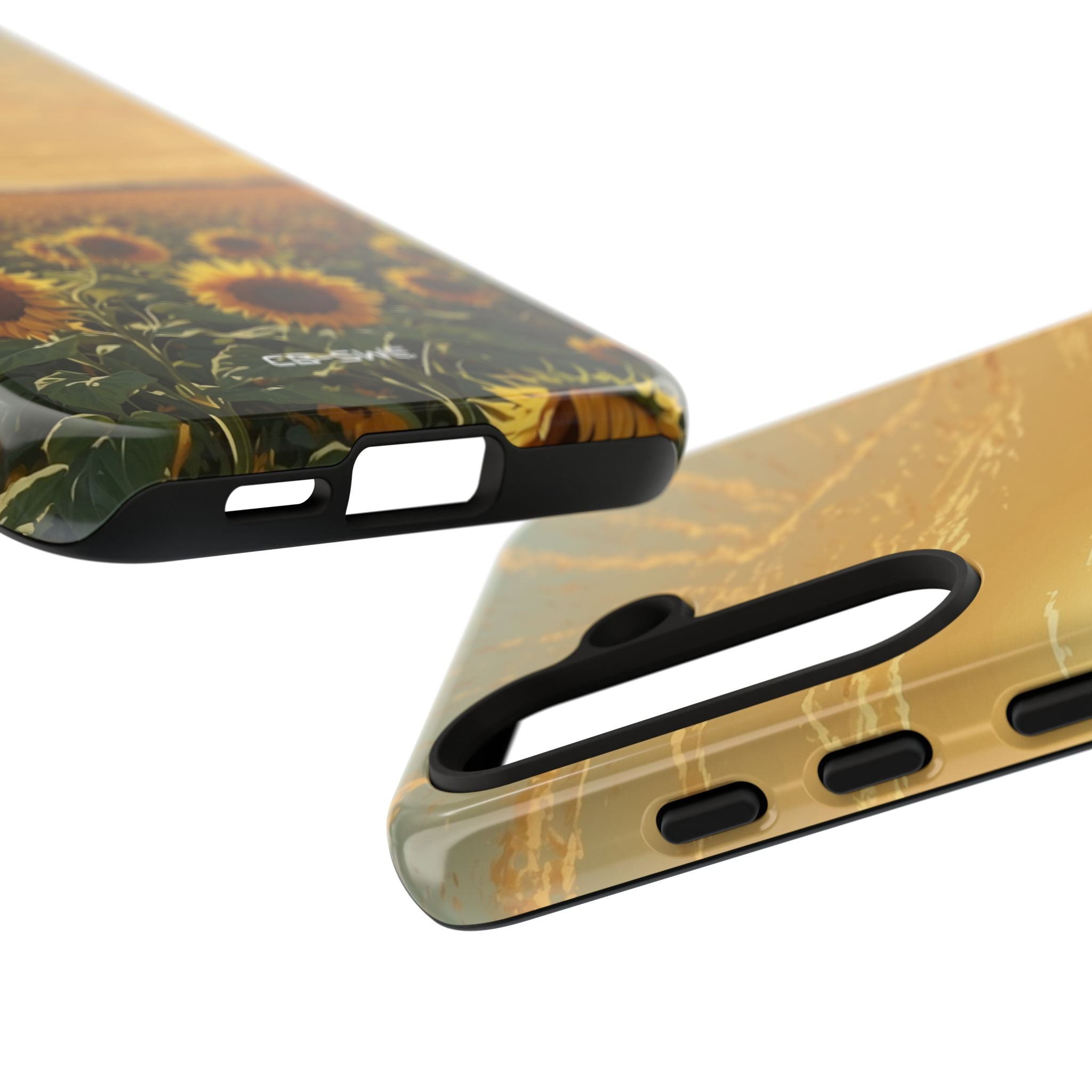 Sunflowers Embrace Sunset - Samsung Case