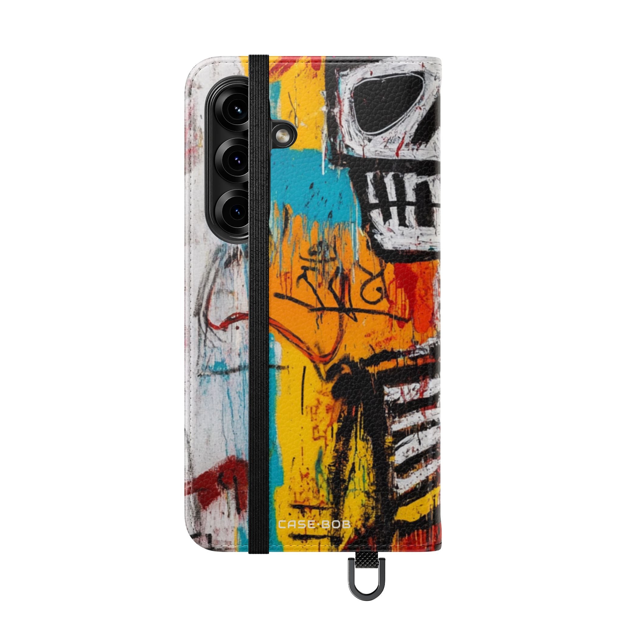 Neon Skull Chaos - Samsung S25 Case - Wallet
