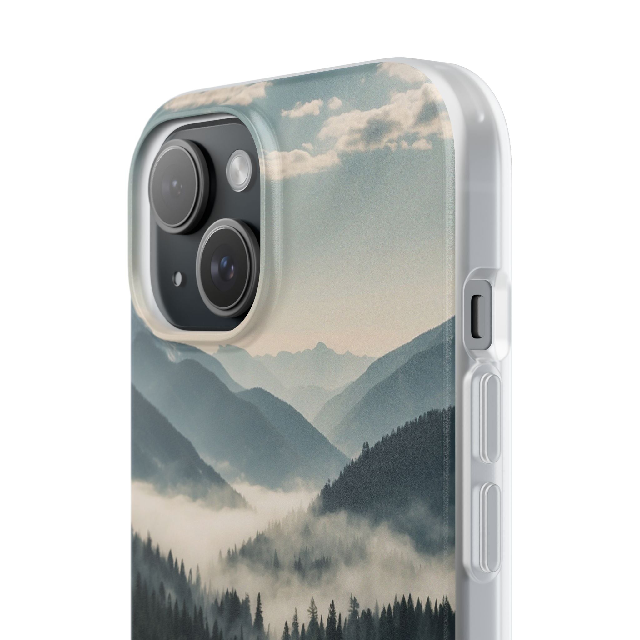 Evergreen Mist iPhone 15 Case - Soft