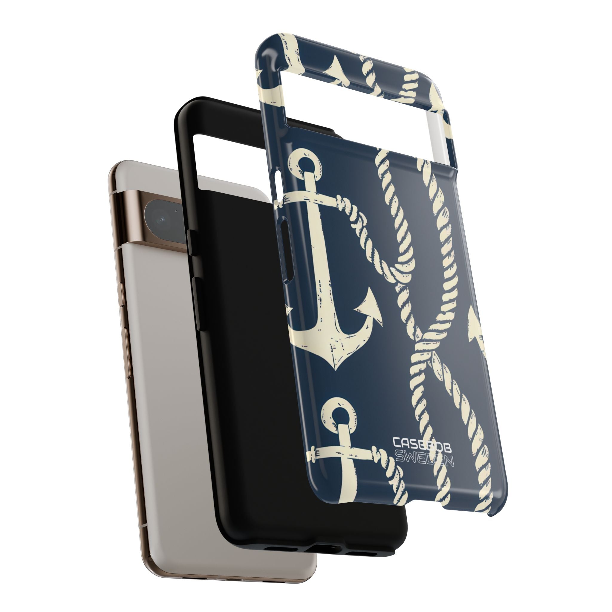 Nautical Anchors Rope Google Pixel 8 - Tough