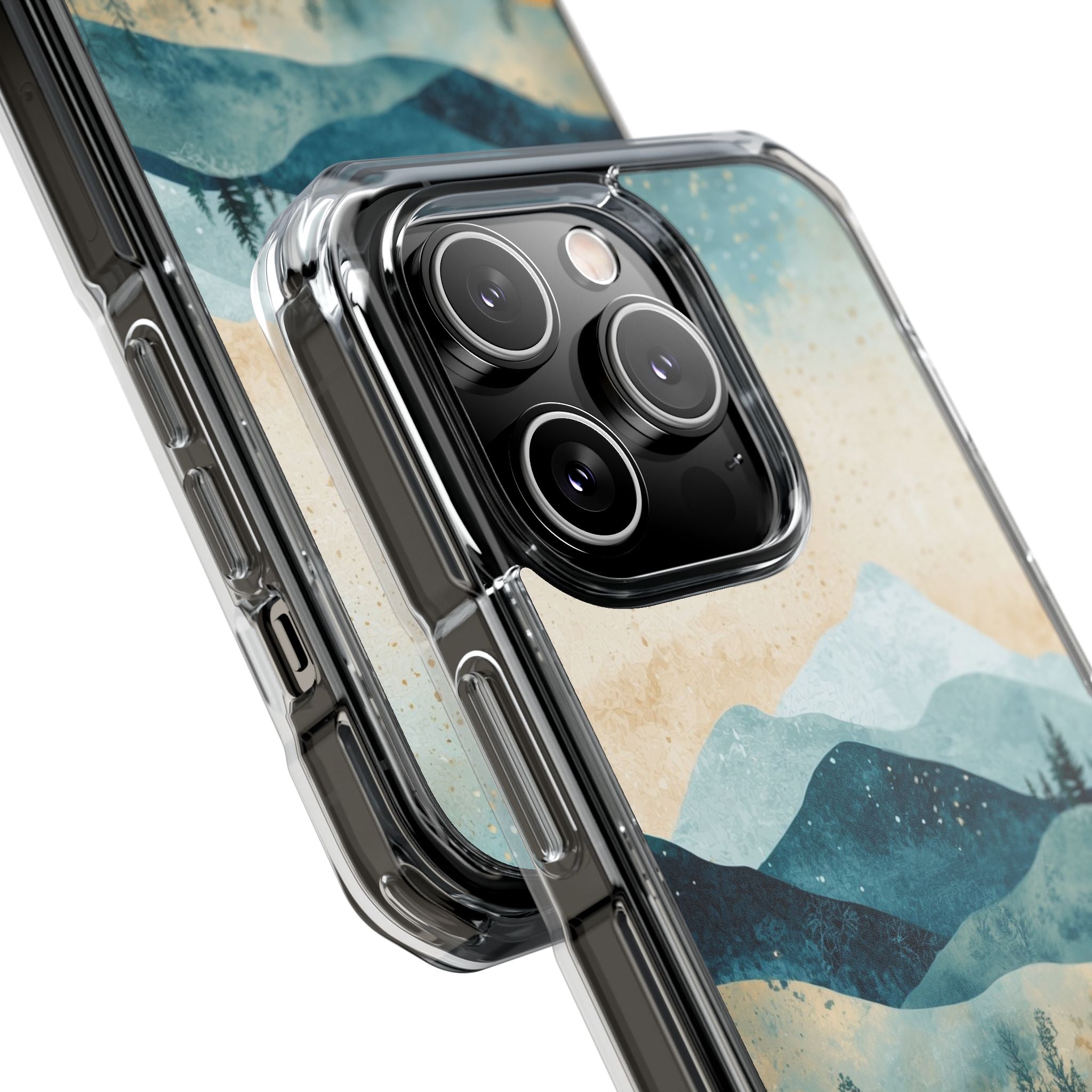 Moonlit Mountains iPhone 14 Pro Case - Impact