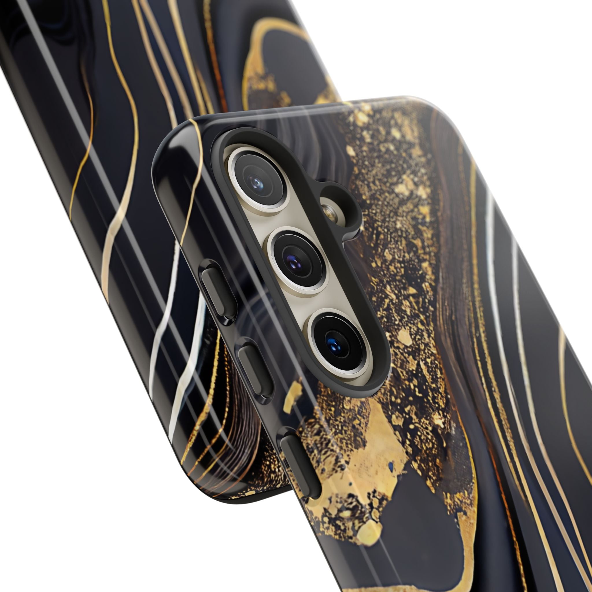 Elegant Gold Streams - Samsung Case